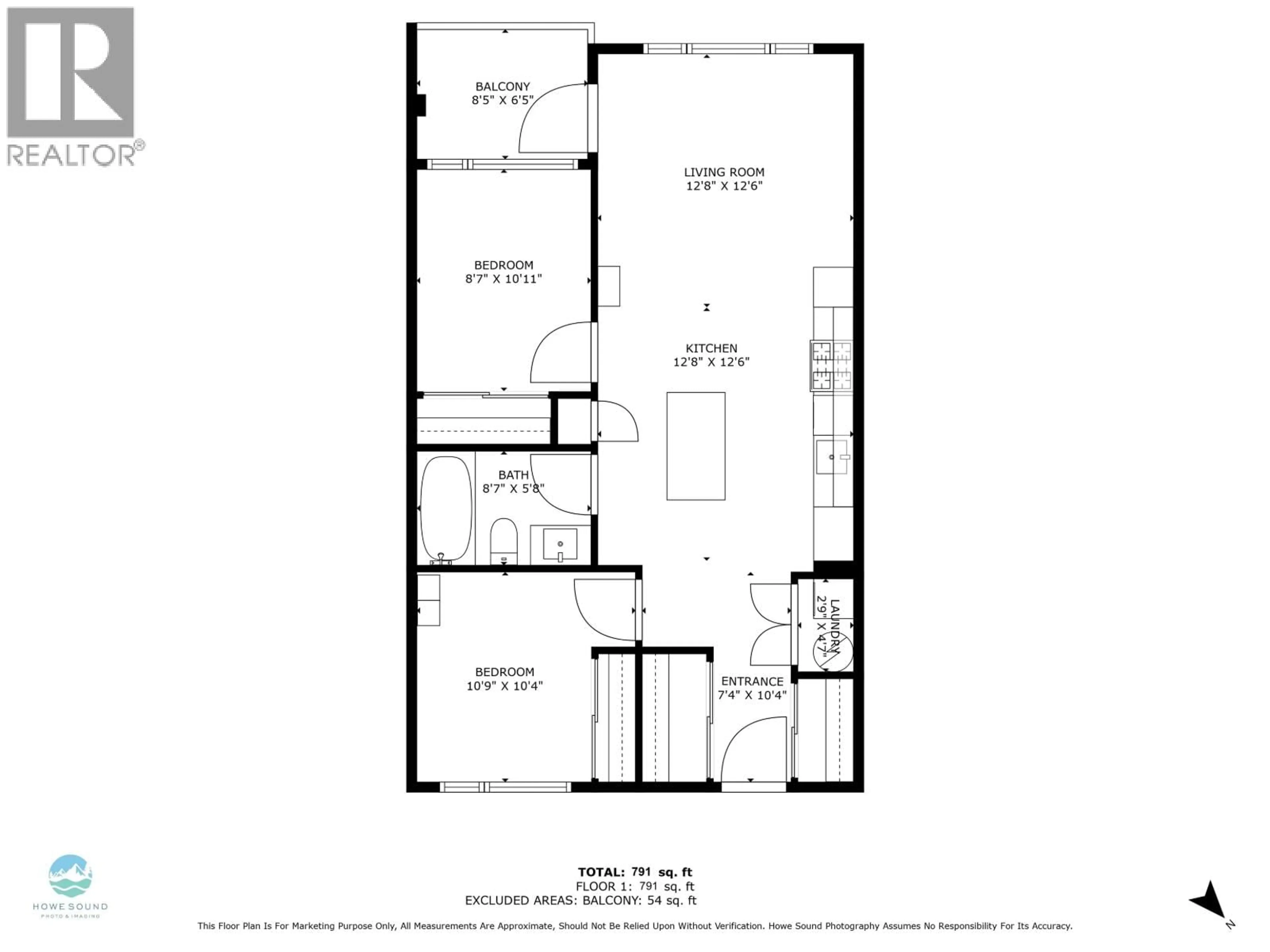 Floor plan for 617 - 38362 BUCKLEY AVENUE, Squamish British Columbia V8B0J8