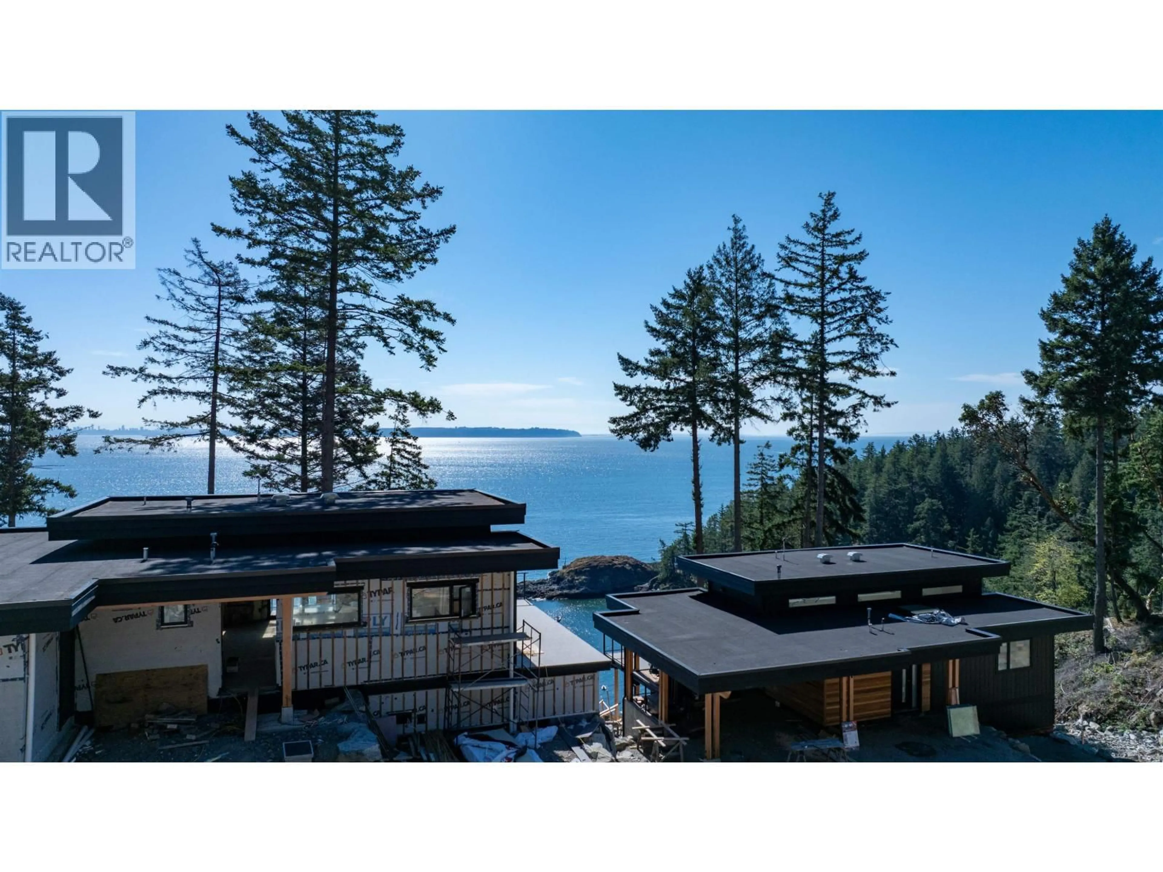 A pic from outside/outdoor area/front of a property/back of a property/a pic from drone, water/lake/river/ocean view for 785 SEYMOUR BAY DRIVE, Bowen Island British Columbia V0N1G2