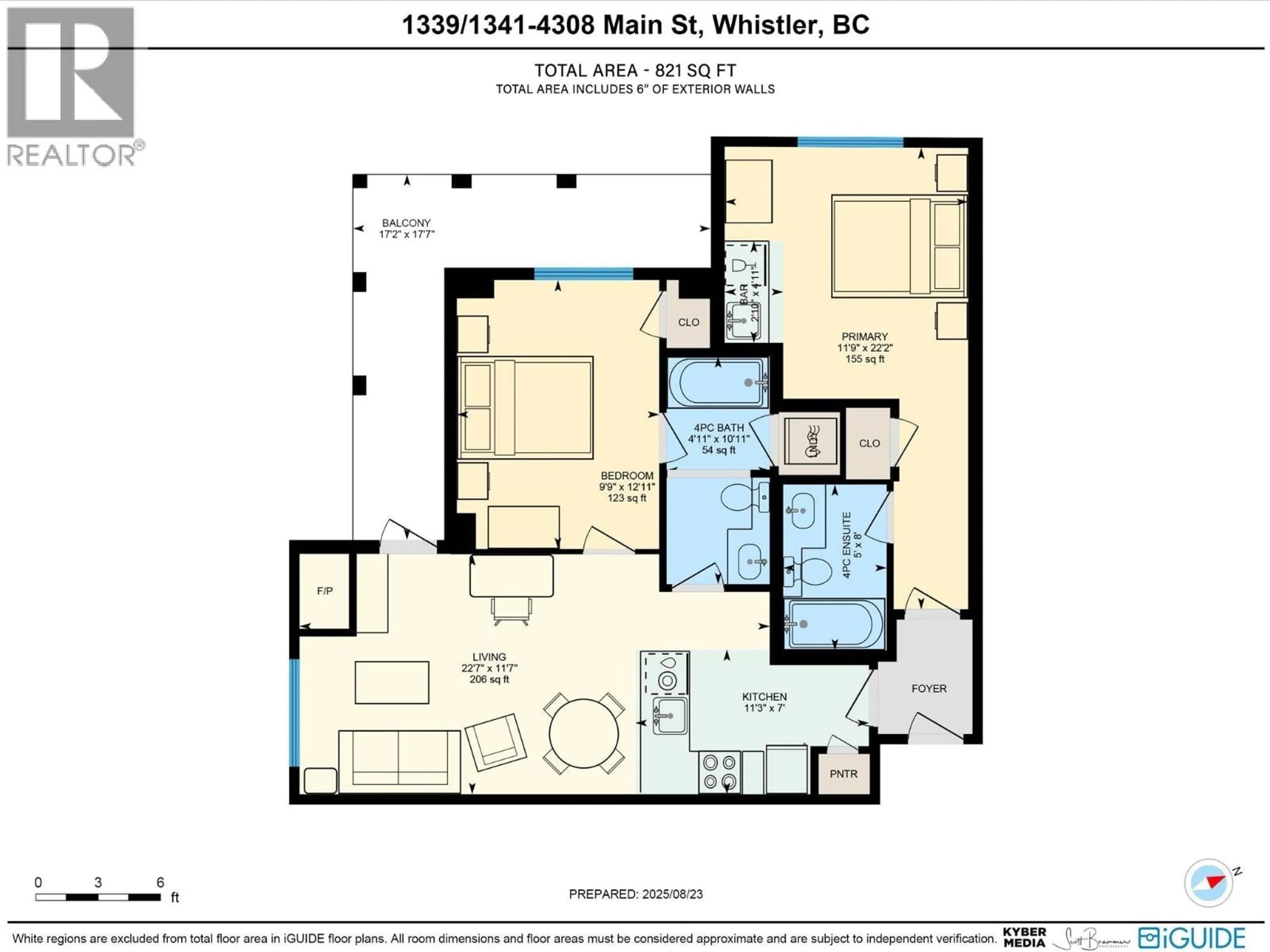 Floor plan for 1339/41 - 4308 MAIN STREET, Whistler British Columbia V8E1A9