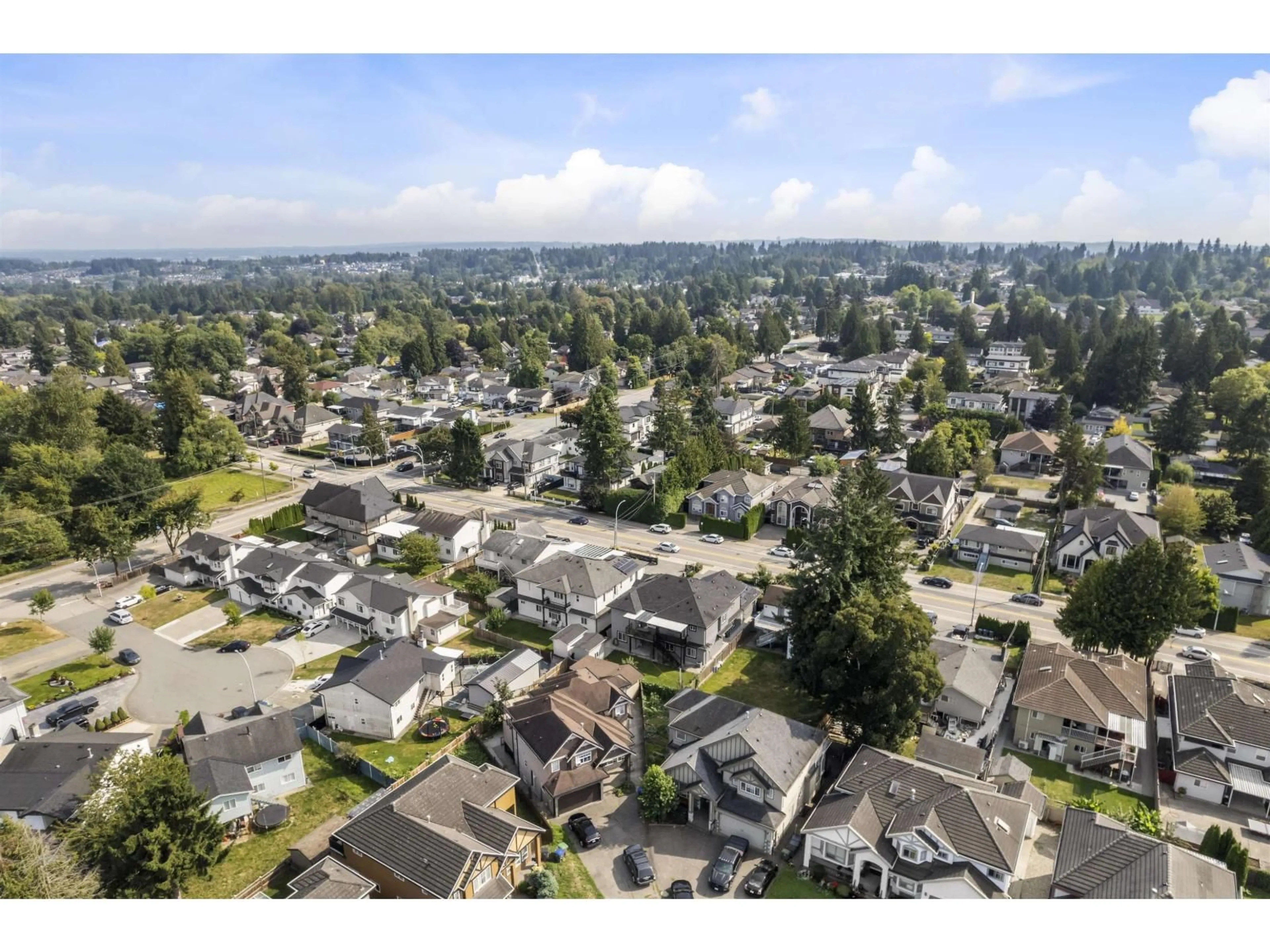 A pic from outside/outdoor area/front of a property/back of a property/a pic from drone, unknown for 13145 68, Surrey British Columbia V3W2E5