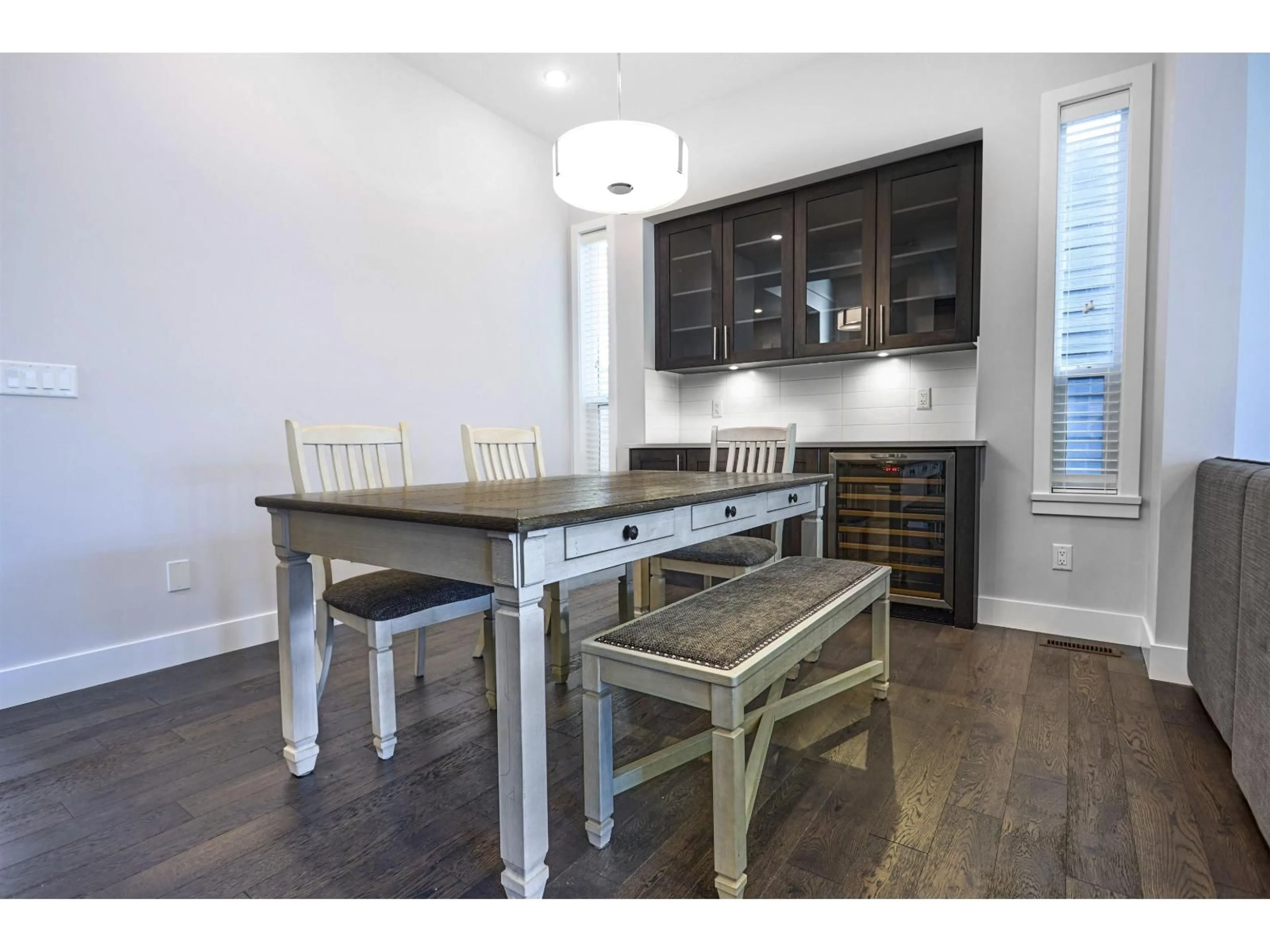 Dining room, wood/laminate floor for 16510 25A, Surrey British Columbia V3Z0S2