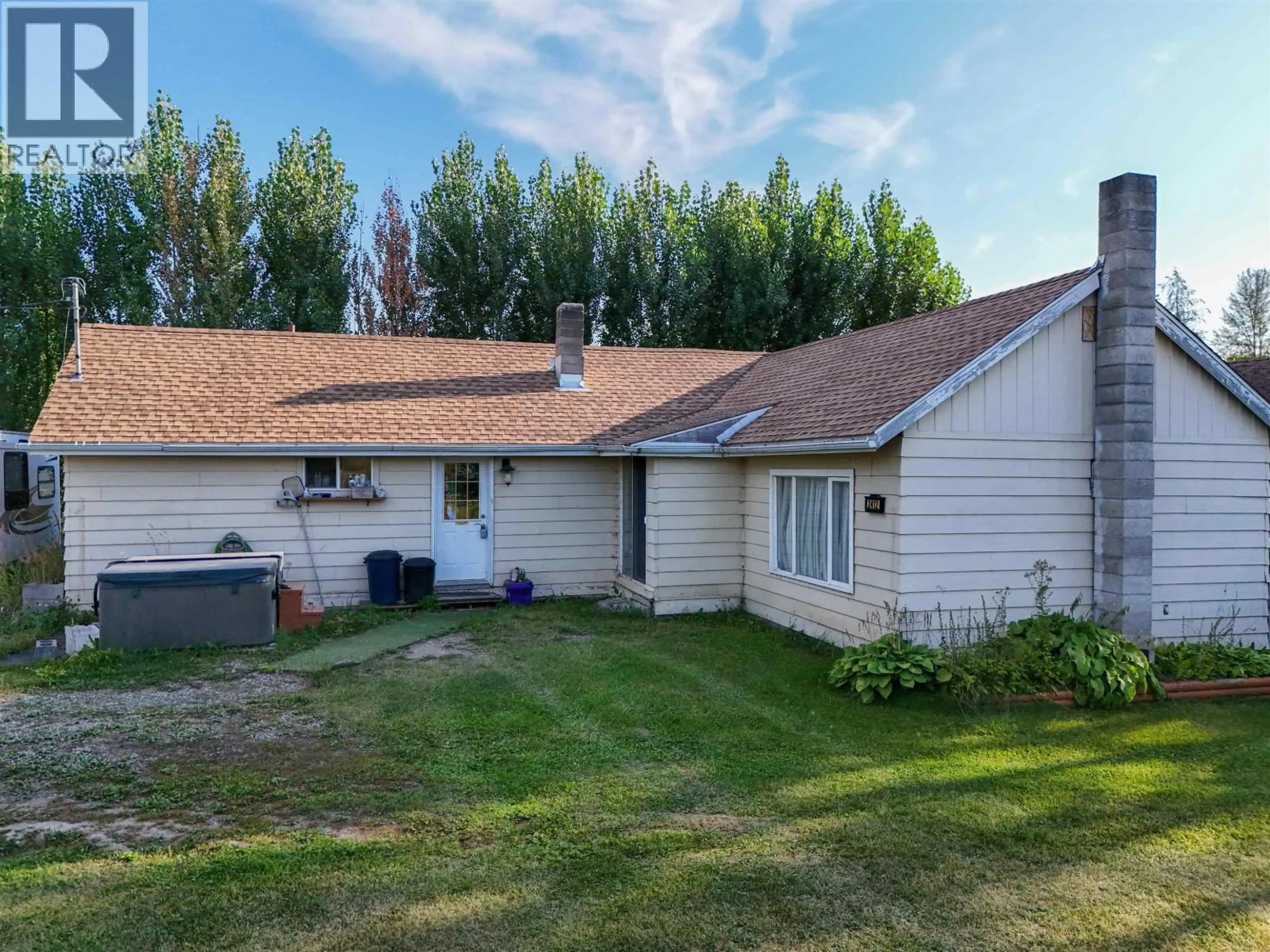 A pic from outside/outdoor area/front of a property/back of a property/a pic from drone, unknown for 2412 RED BLUFF ROAD, Quesnel British Columbia V2J6C2