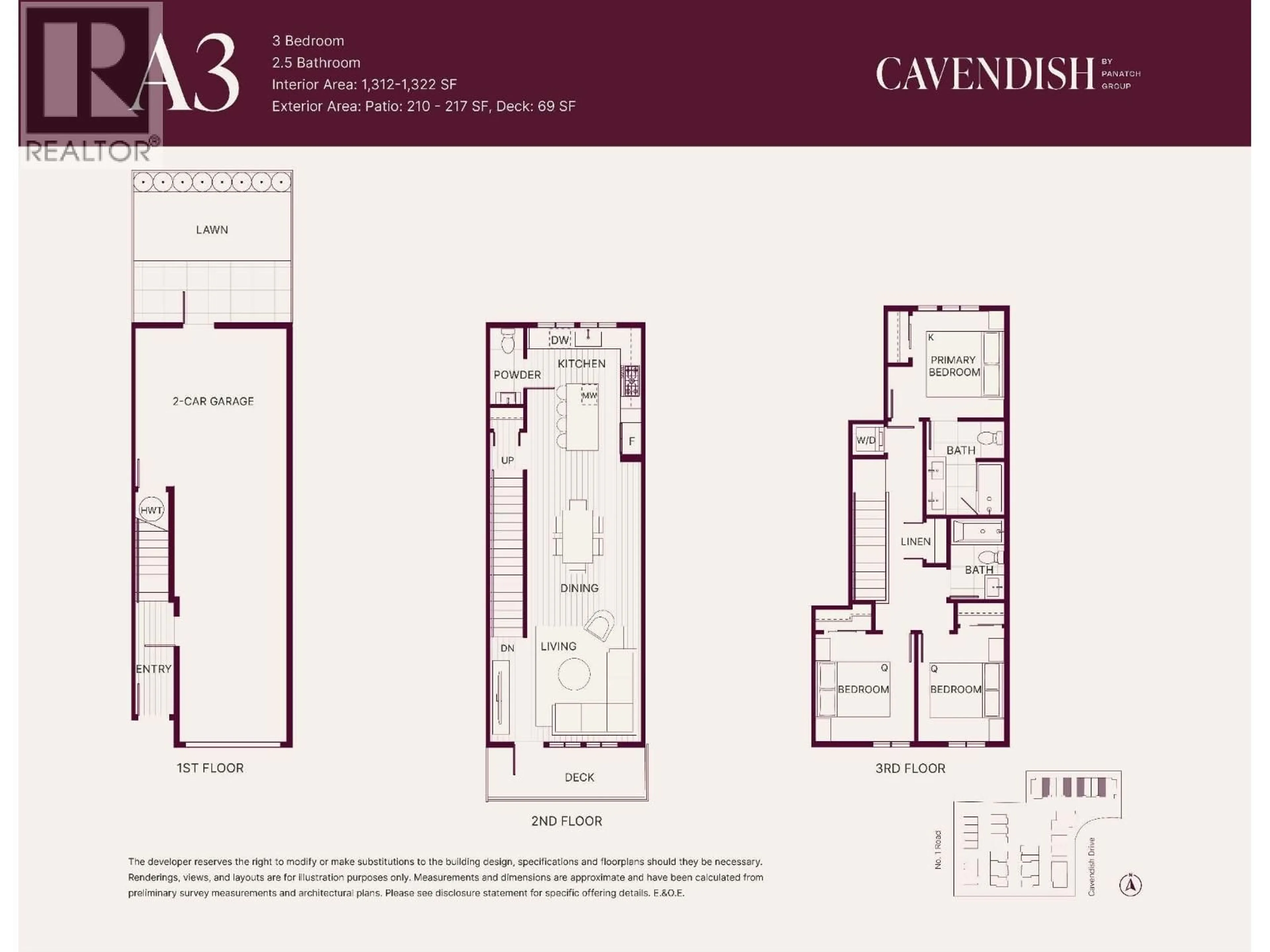 Floor plan for 23 - 10188 NO. 1 ROAD, Richmond British Columbia V7E1S1