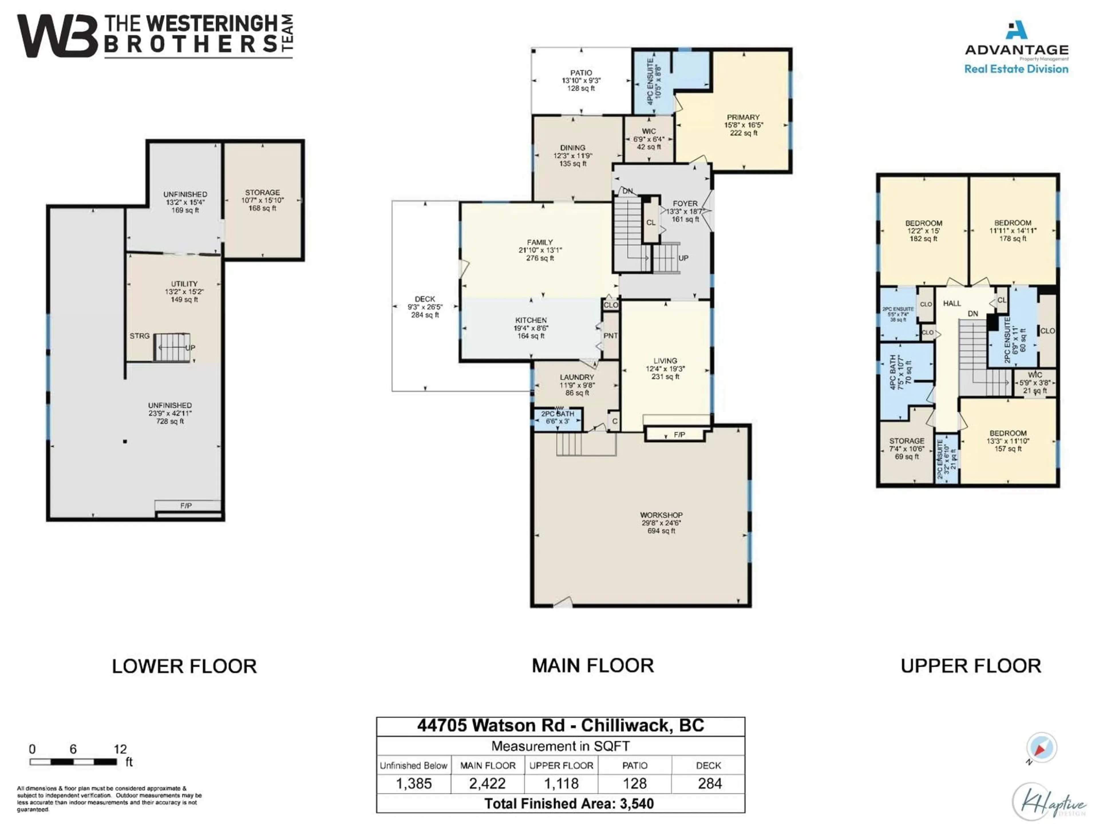 Floor plan for 44705 WATSON ROAD, Chilliwack British Columbia V2R2Y6