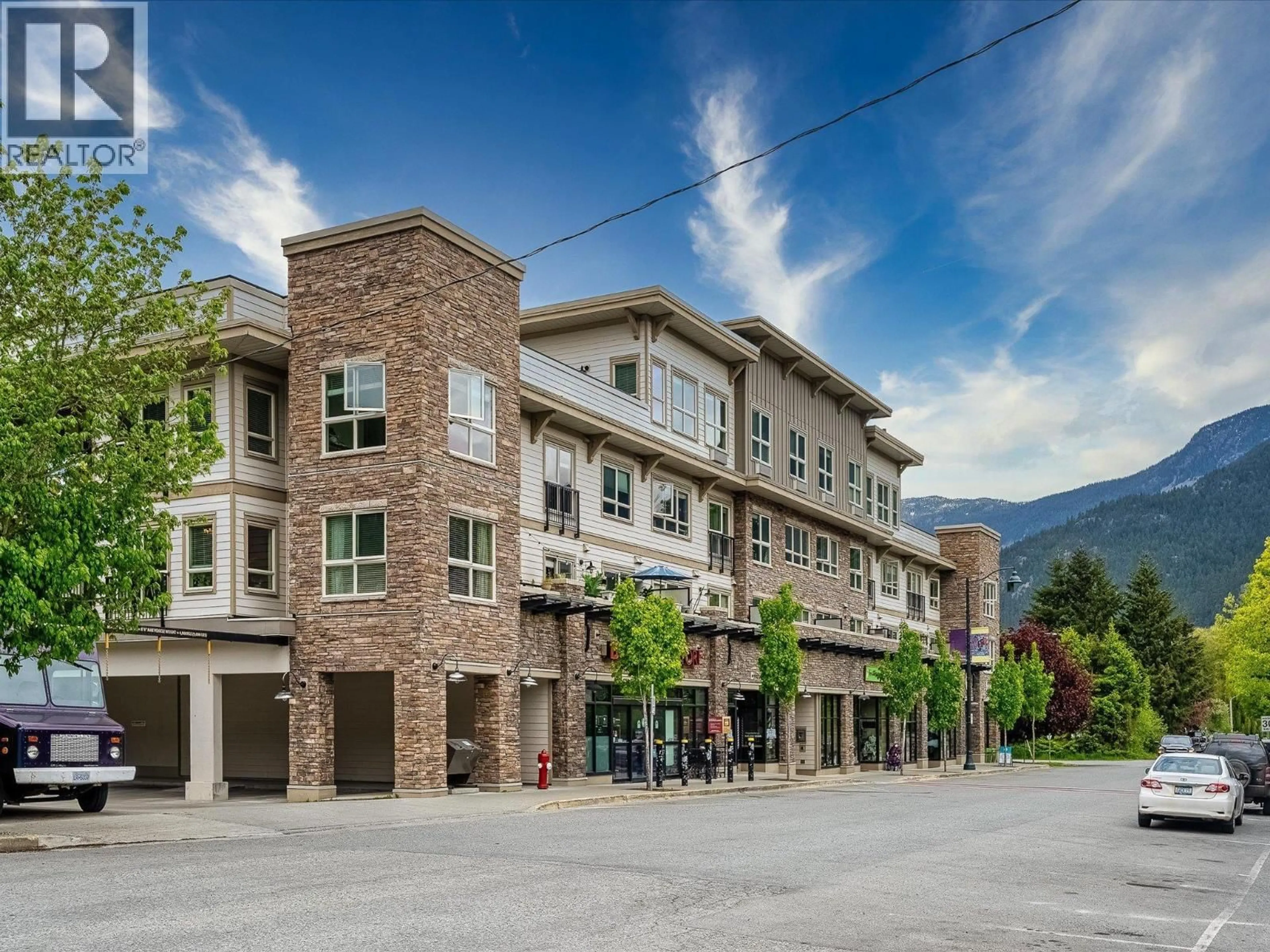 Patio, mountain view for 208 - 7445 FRONTIER STREET, Pemberton British Columbia V0N2L1