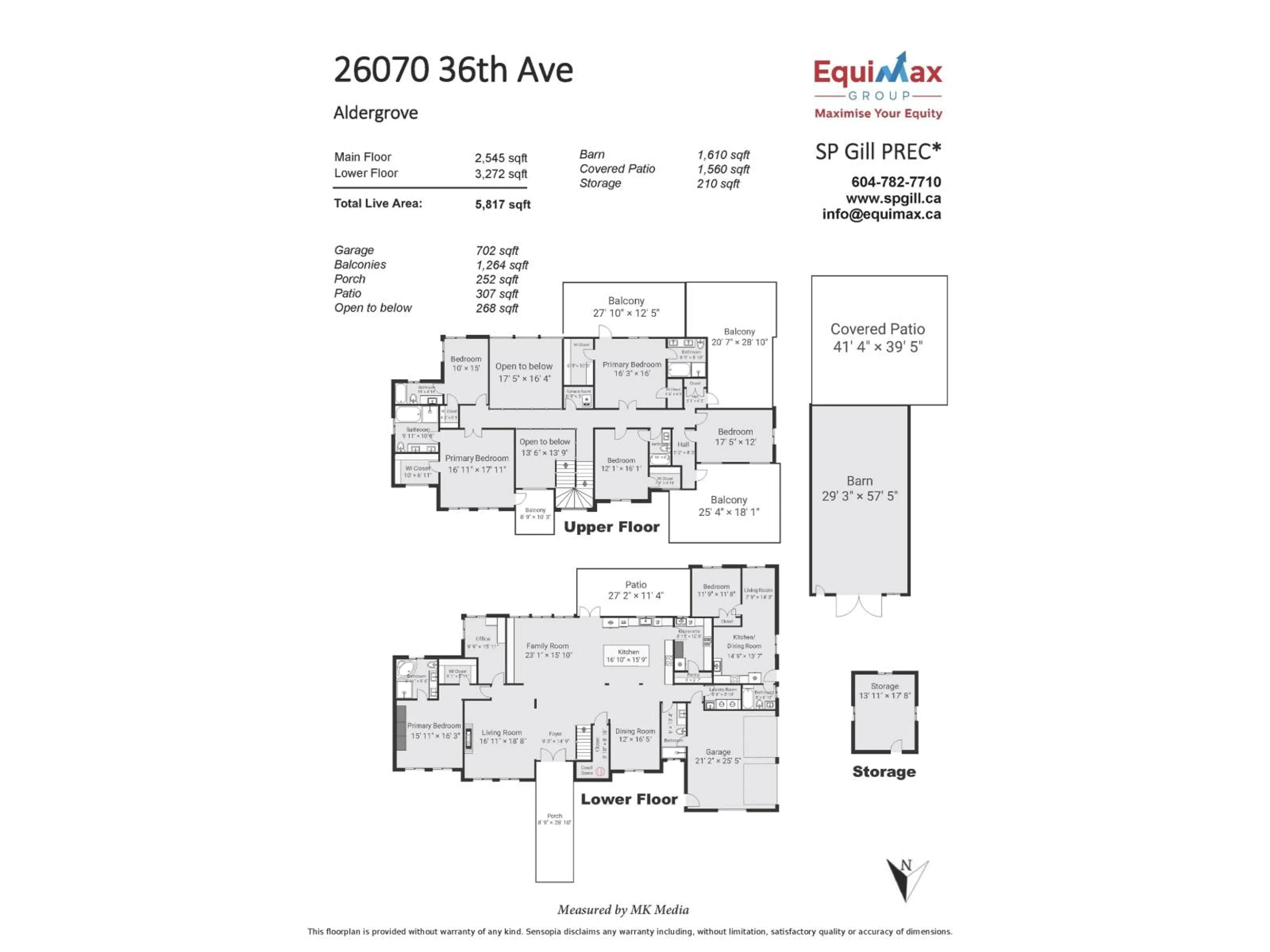 Floor plan for 26070 36, Langley British Columbia V4W2A7