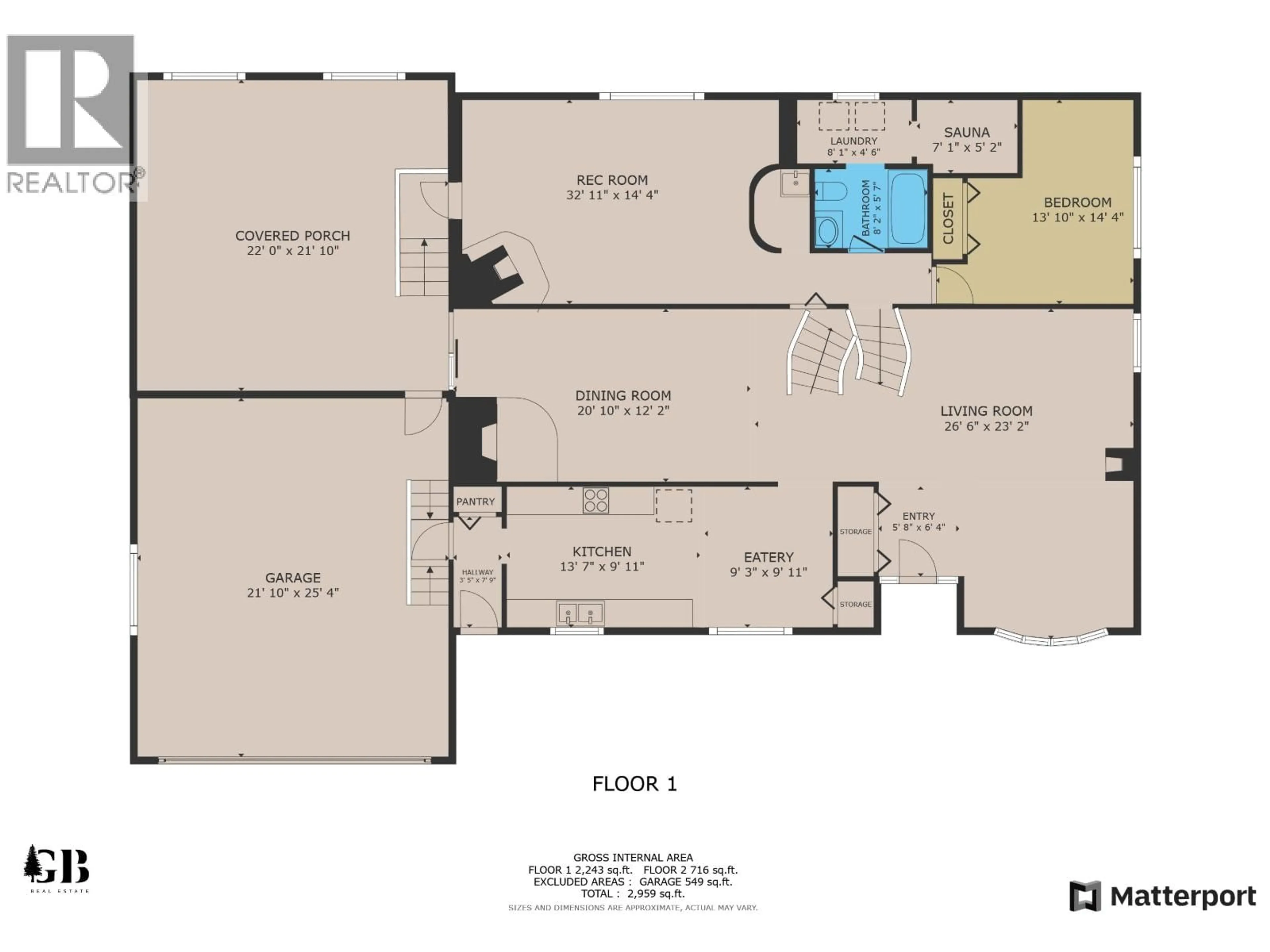 Floor plan for 150 ANGLE STREET, Kitimat British Columbia V8C2N3