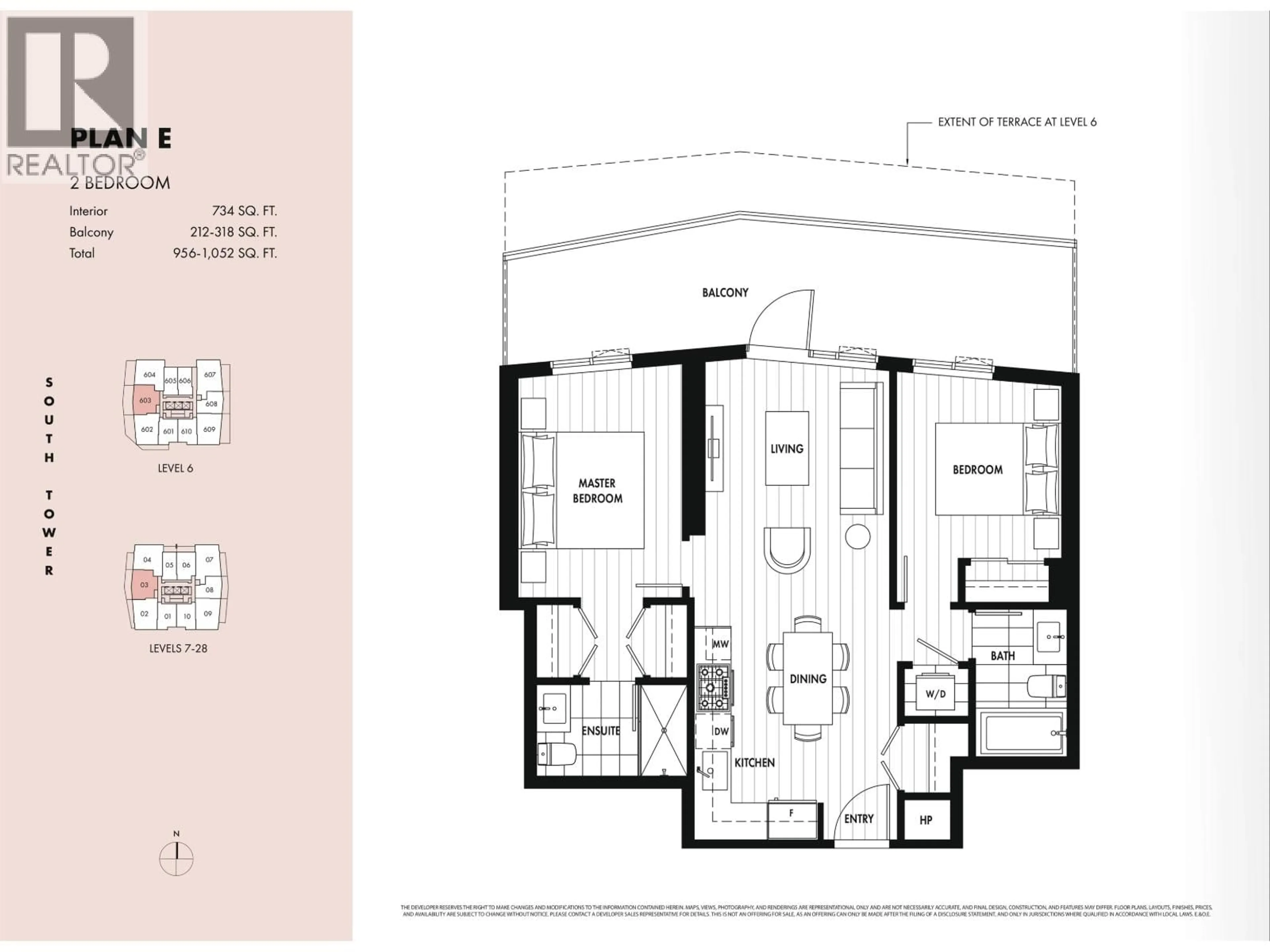 Floor plan for 2803 - 308 ALDERSON AVENUE, Coquitlam British Columbia V3K0J2