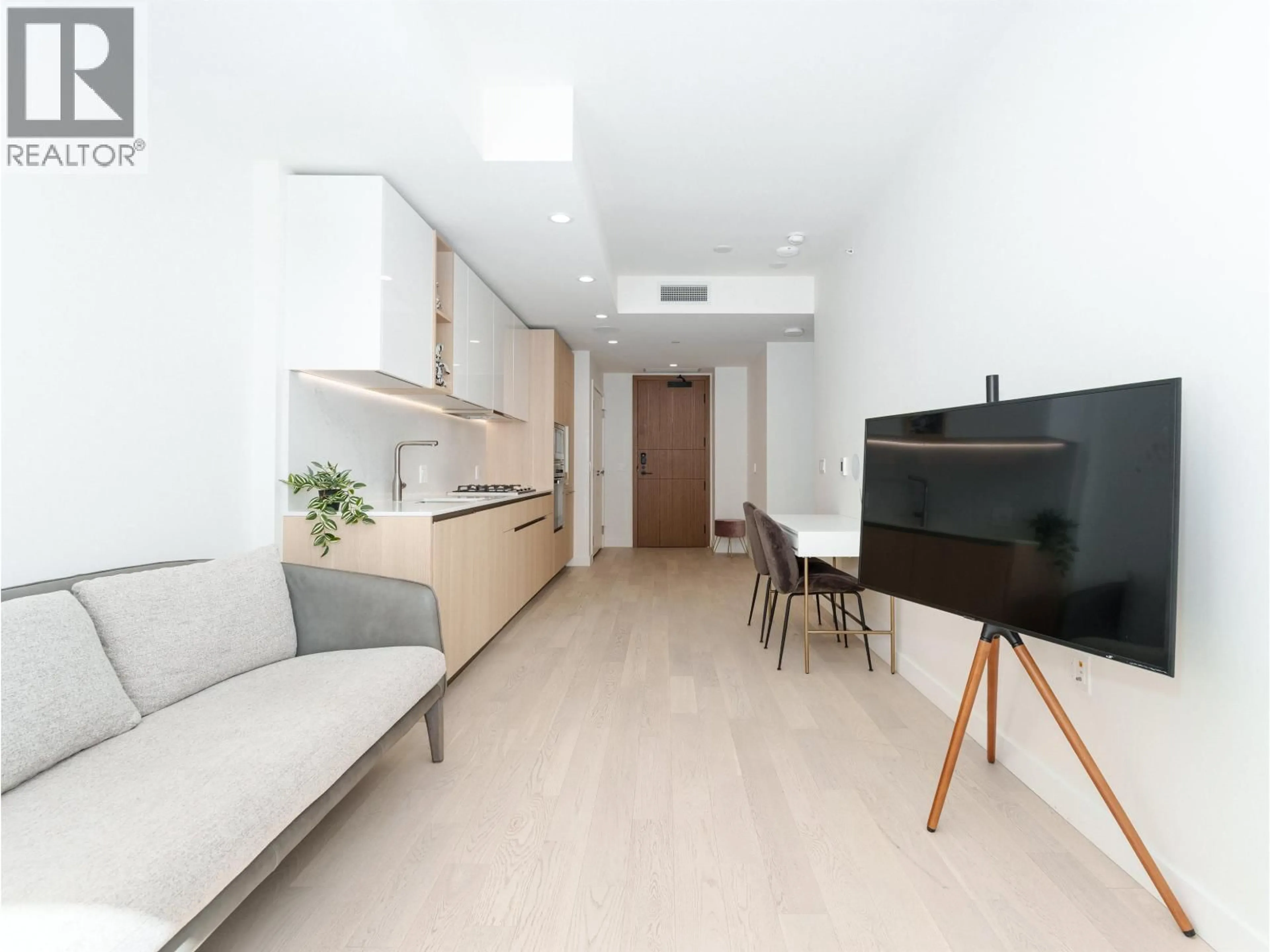 Living room with furniture, unknown for 711 - 6833 PEARSON WAY, Richmond British Columbia V7C0E8