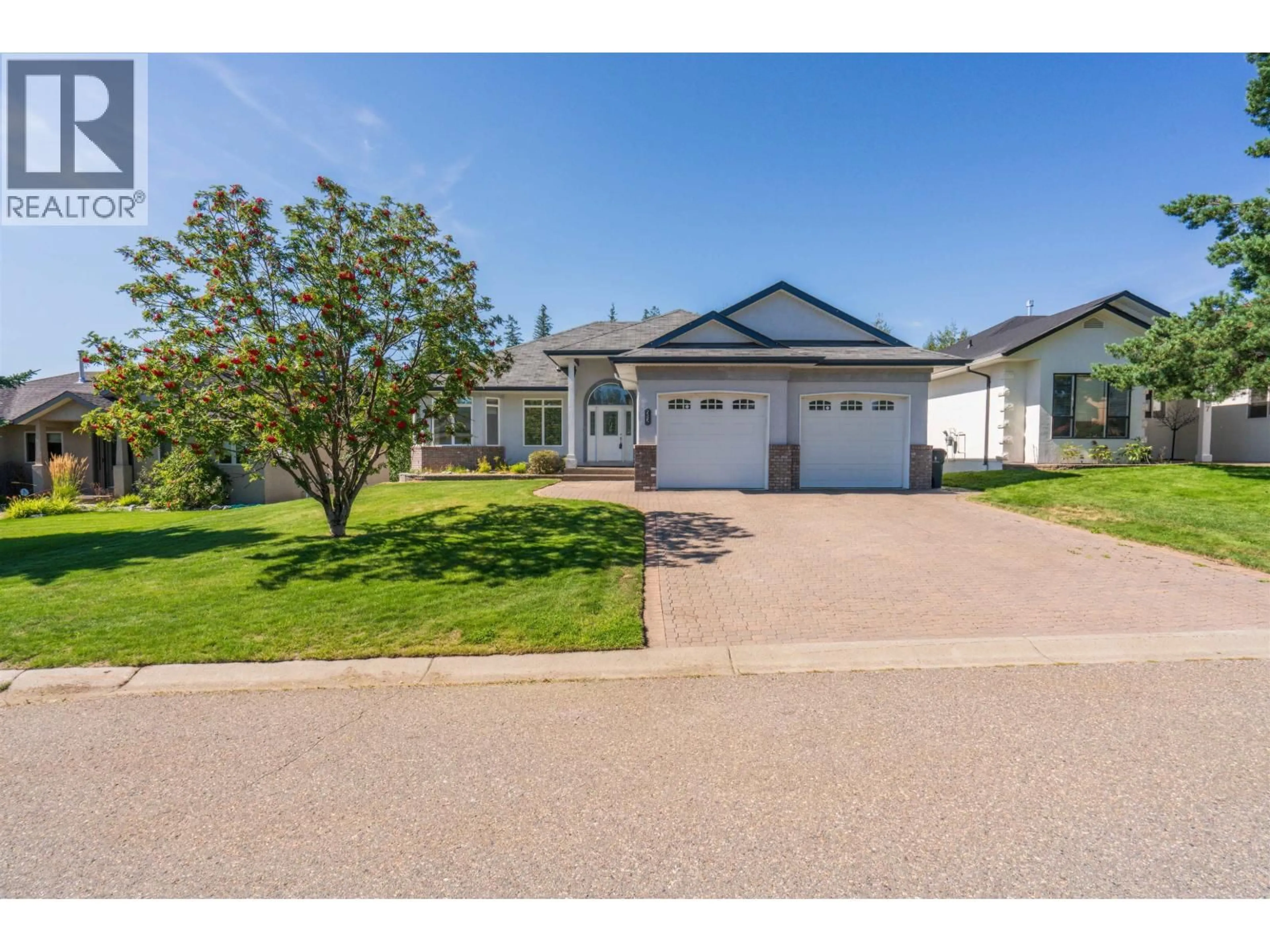 A pic from outside/outdoor area/front of a property/back of a property/a pic from drone, street for 2329 MCTAVISH ROAD, Prince George British Columbia V2K5R5
