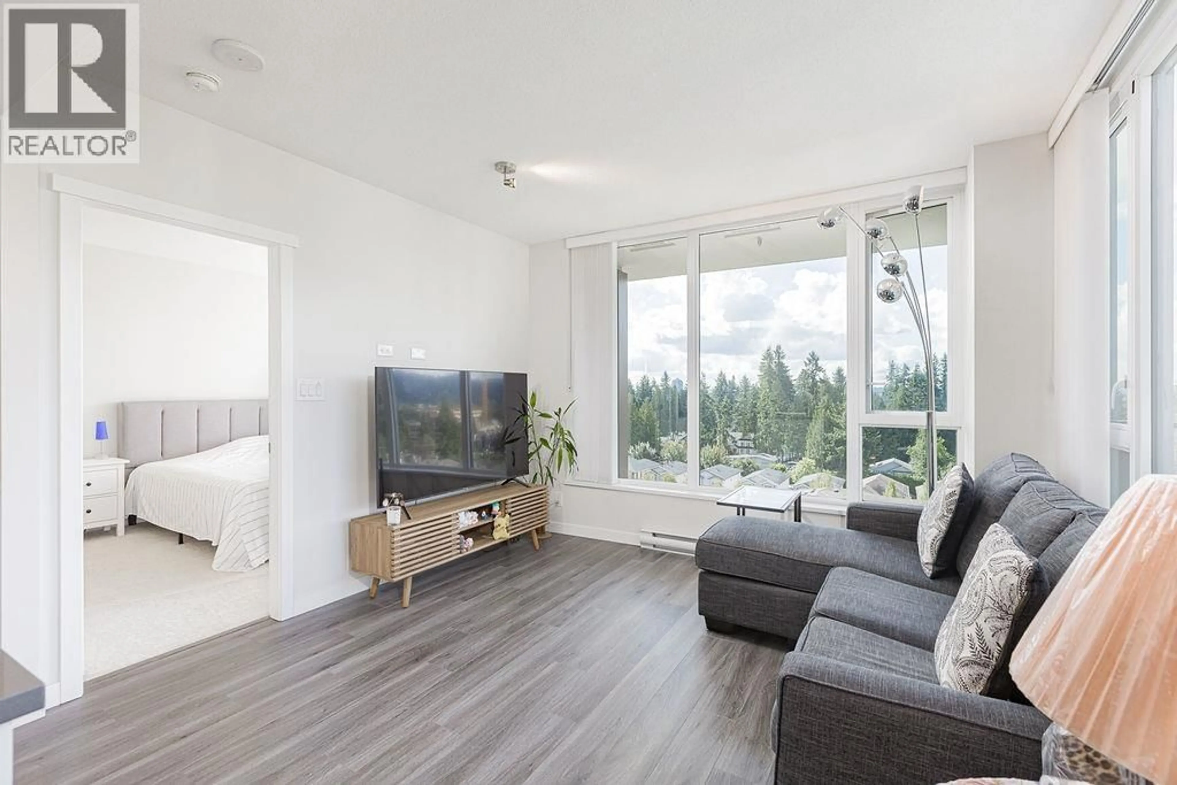 Living room with furniture, unknown for 803 - 3100 WINDSOR GATE, Coquitlam British Columbia V3B0P3