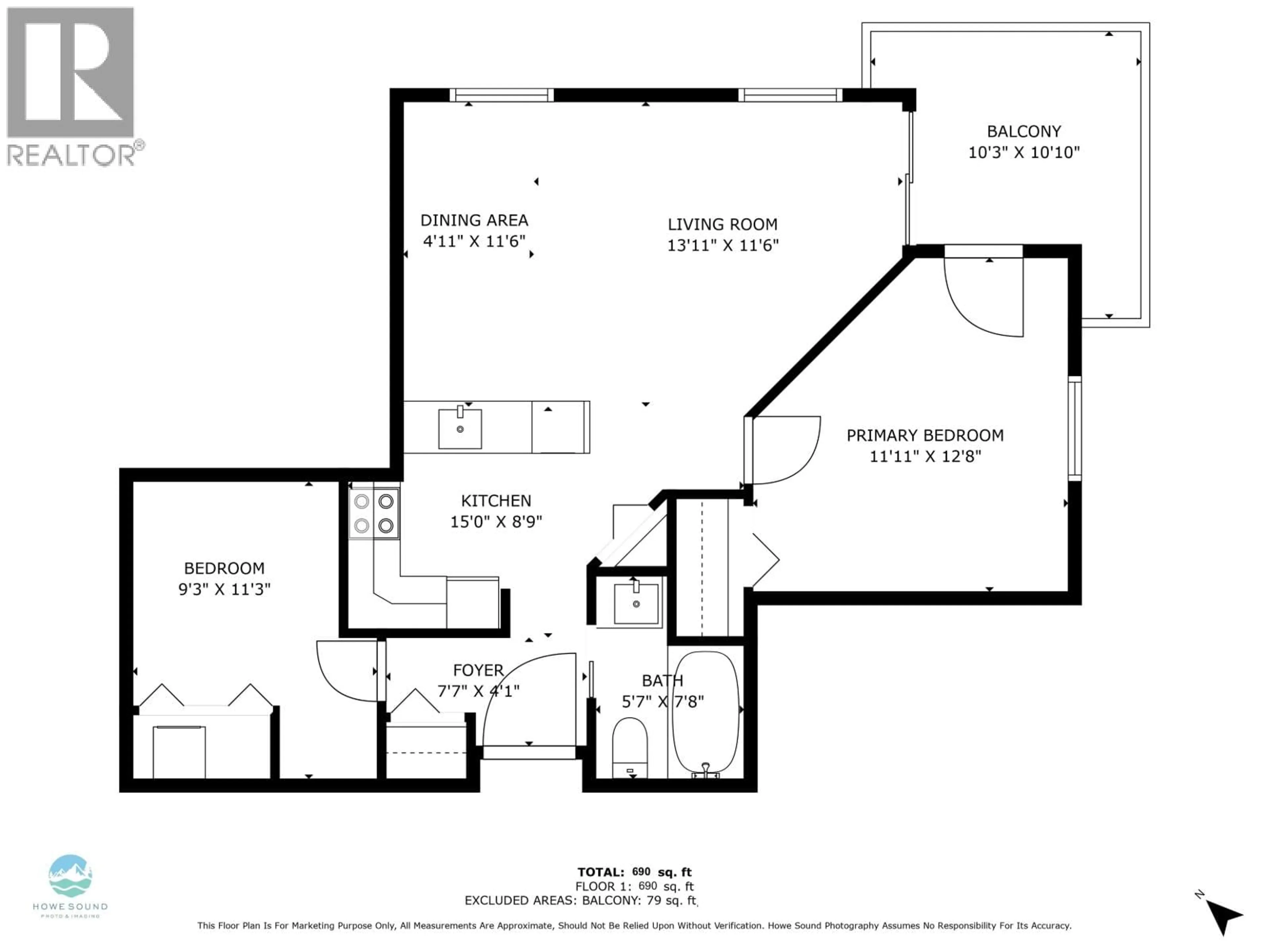 Floor plan for C211 - 40140 WILLOW CRESCENT, Squamish British Columbia V8B0M1