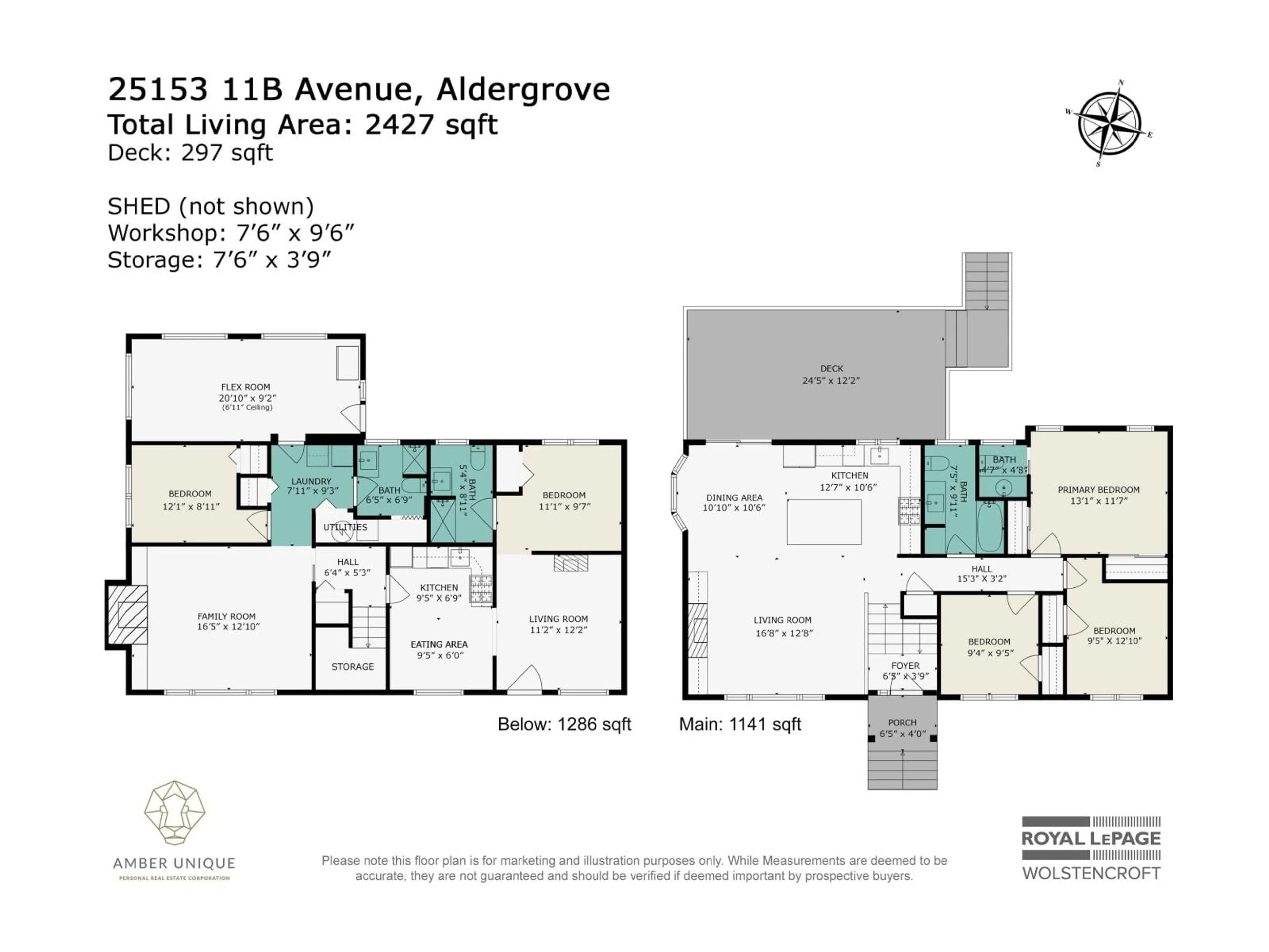 Floor plan for 25153 11B, Langley British Columbia V4W2S7