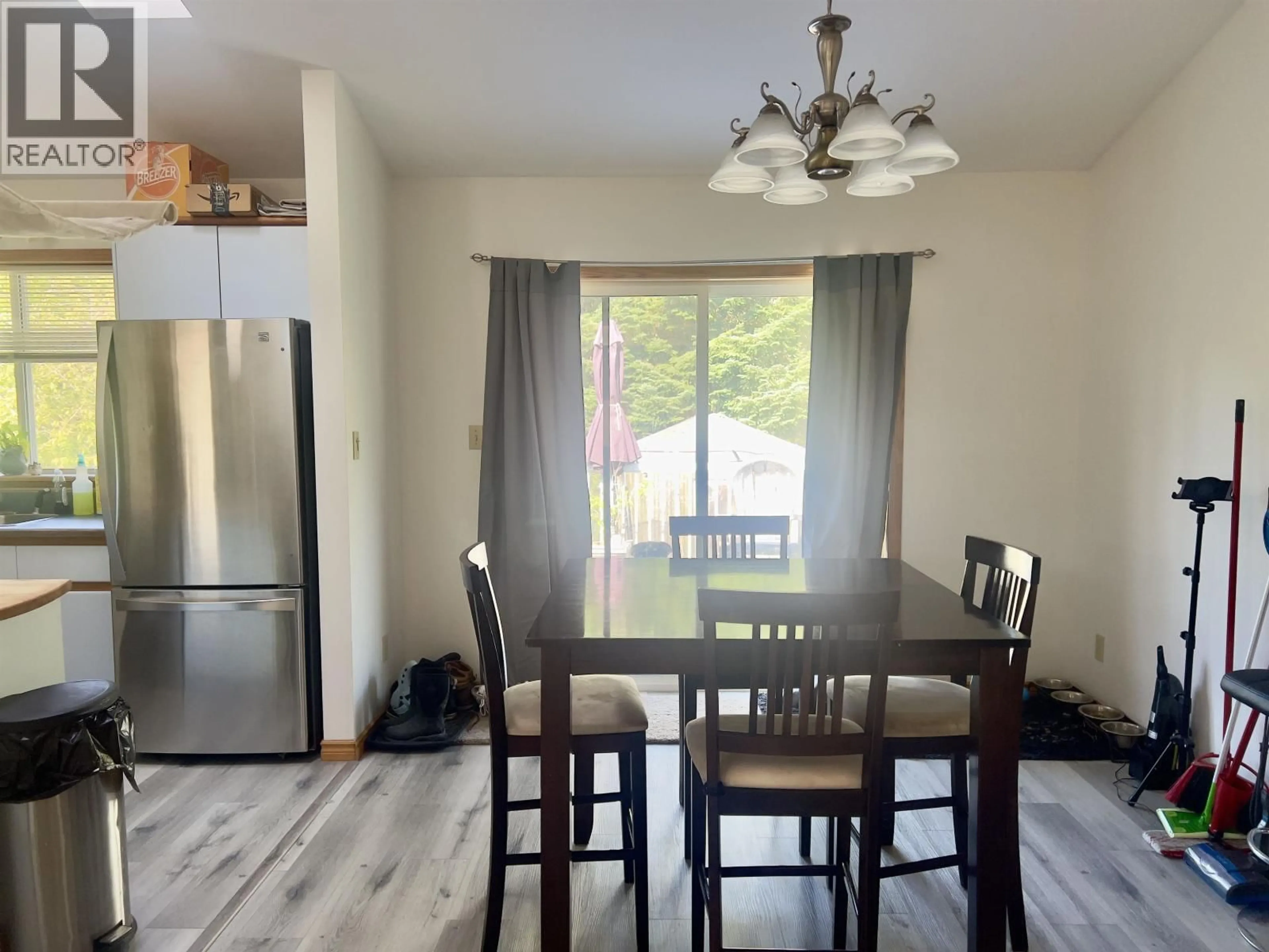 Dining room, wood/laminate floor for 17 BRANT STREET, Kitimat British Columbia V8C1R5