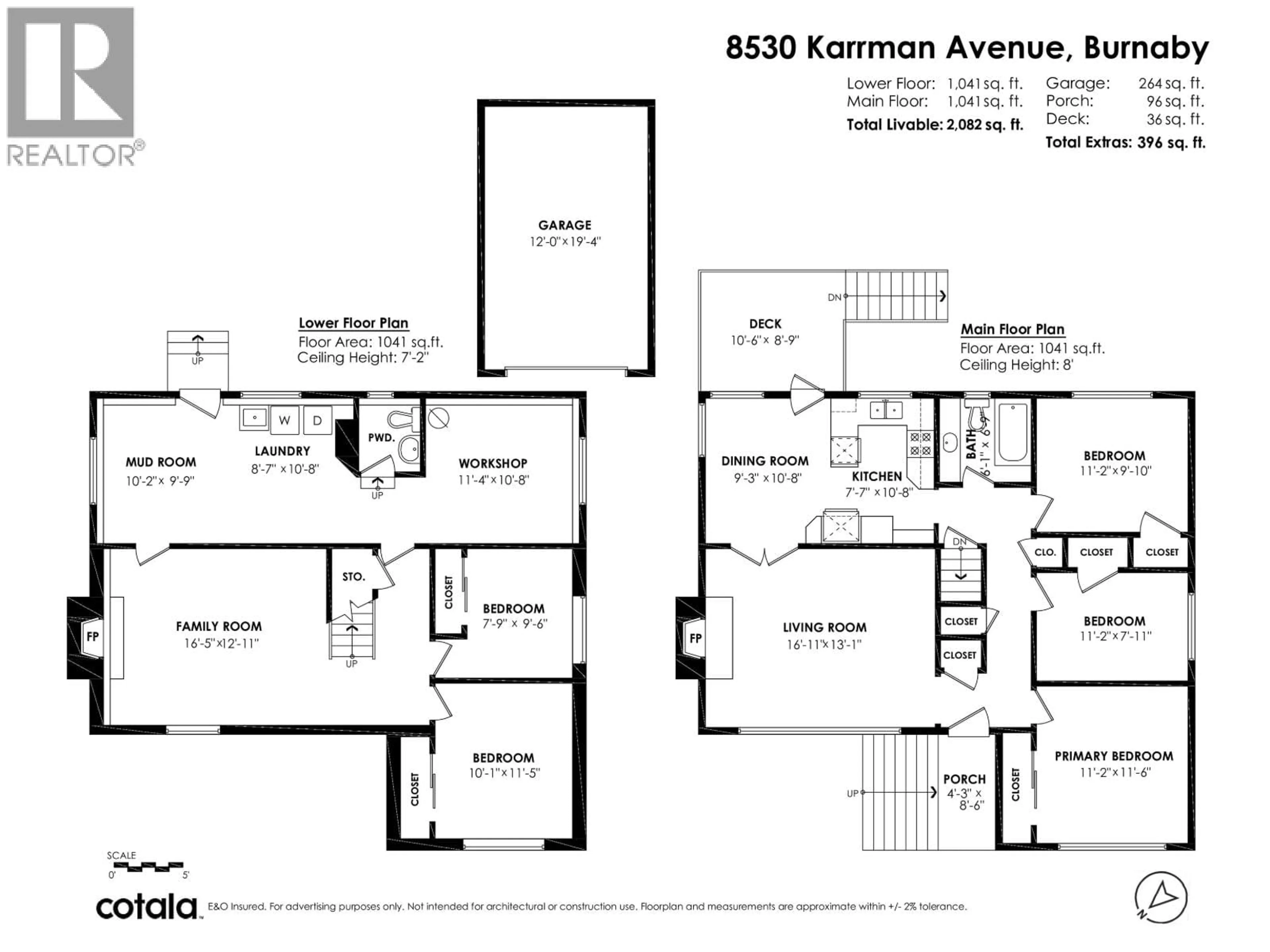 Floor plan for 8530 KARRMAN AVENUE, Burnaby British Columbia V3N2M2