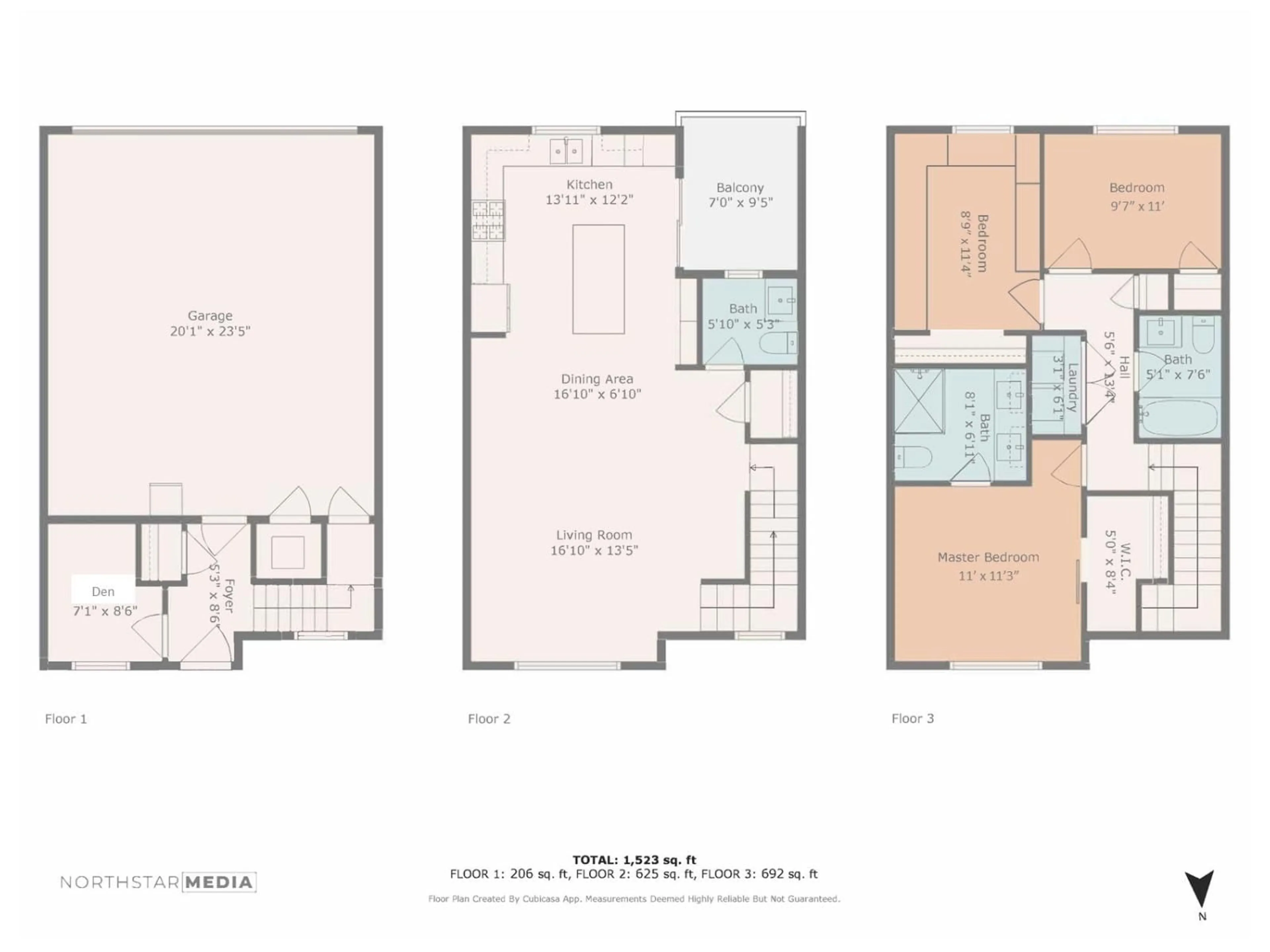 Floor plan for 8 - 7967 197, Langley British Columbia V2Y3P1