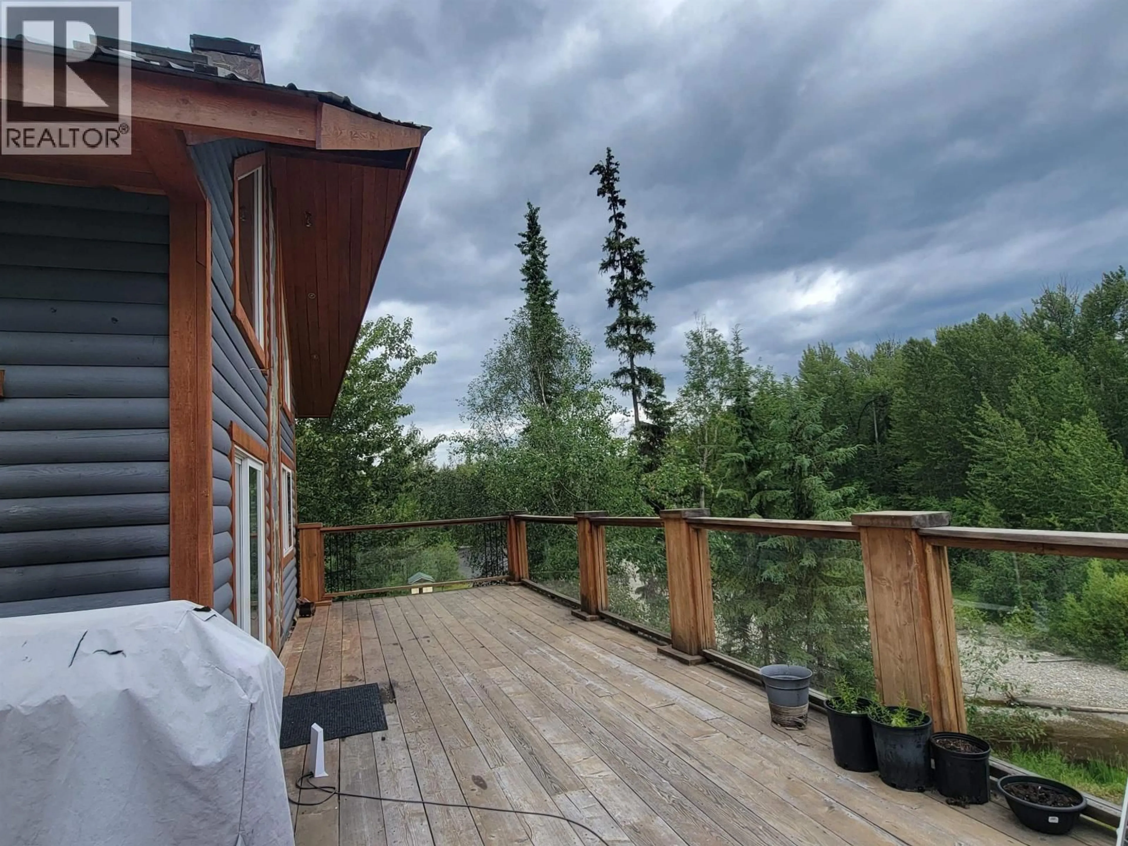 Patio, forest/trees view for 291 COLGROVE ROAD, Hixon British Columbia V0K1S0