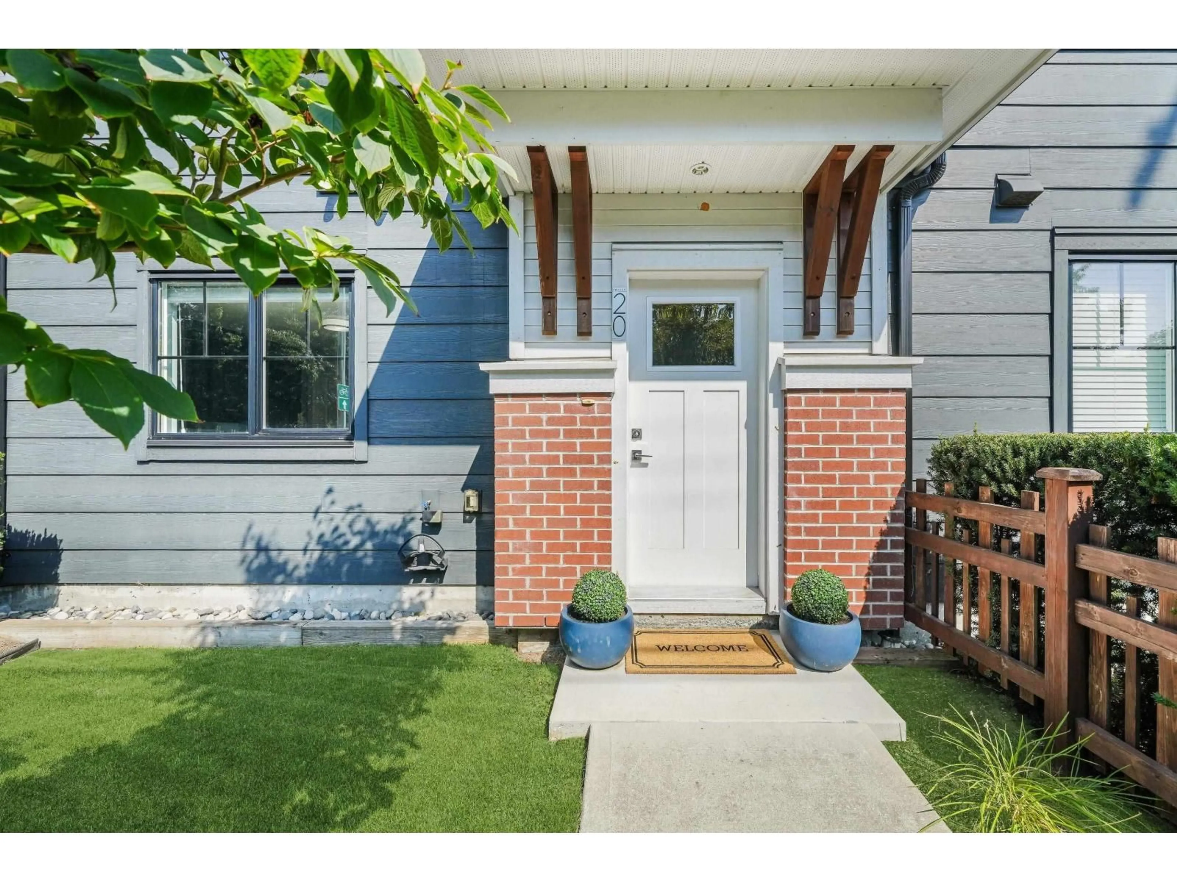 Home with brick exterior material, street for 20 - 22128 48A, Langley British Columbia V3A0L6
