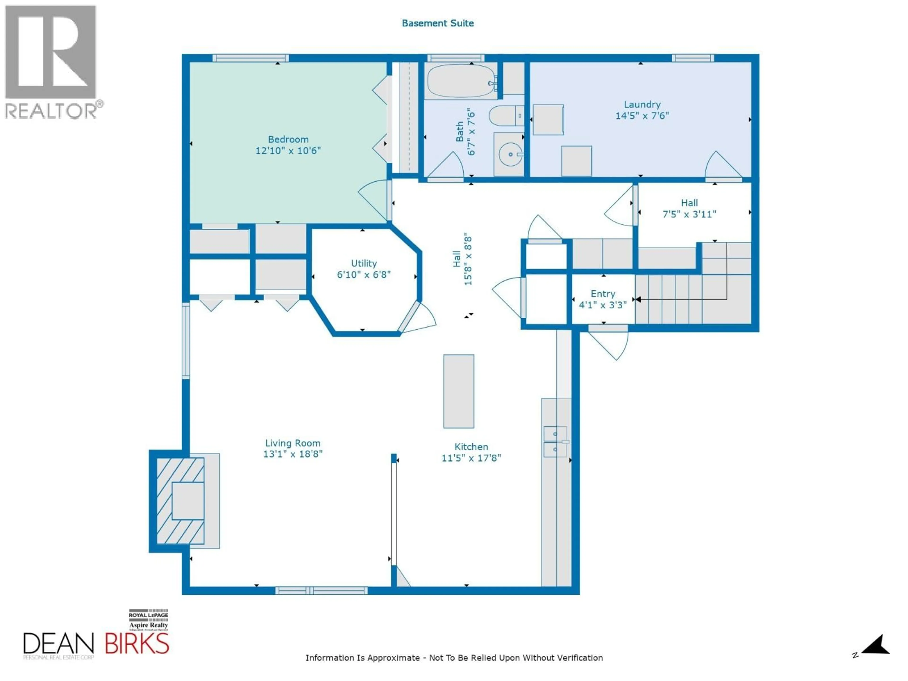 Floor plan for 2682 OAK STREET, Prince George British Columbia V2L5H3