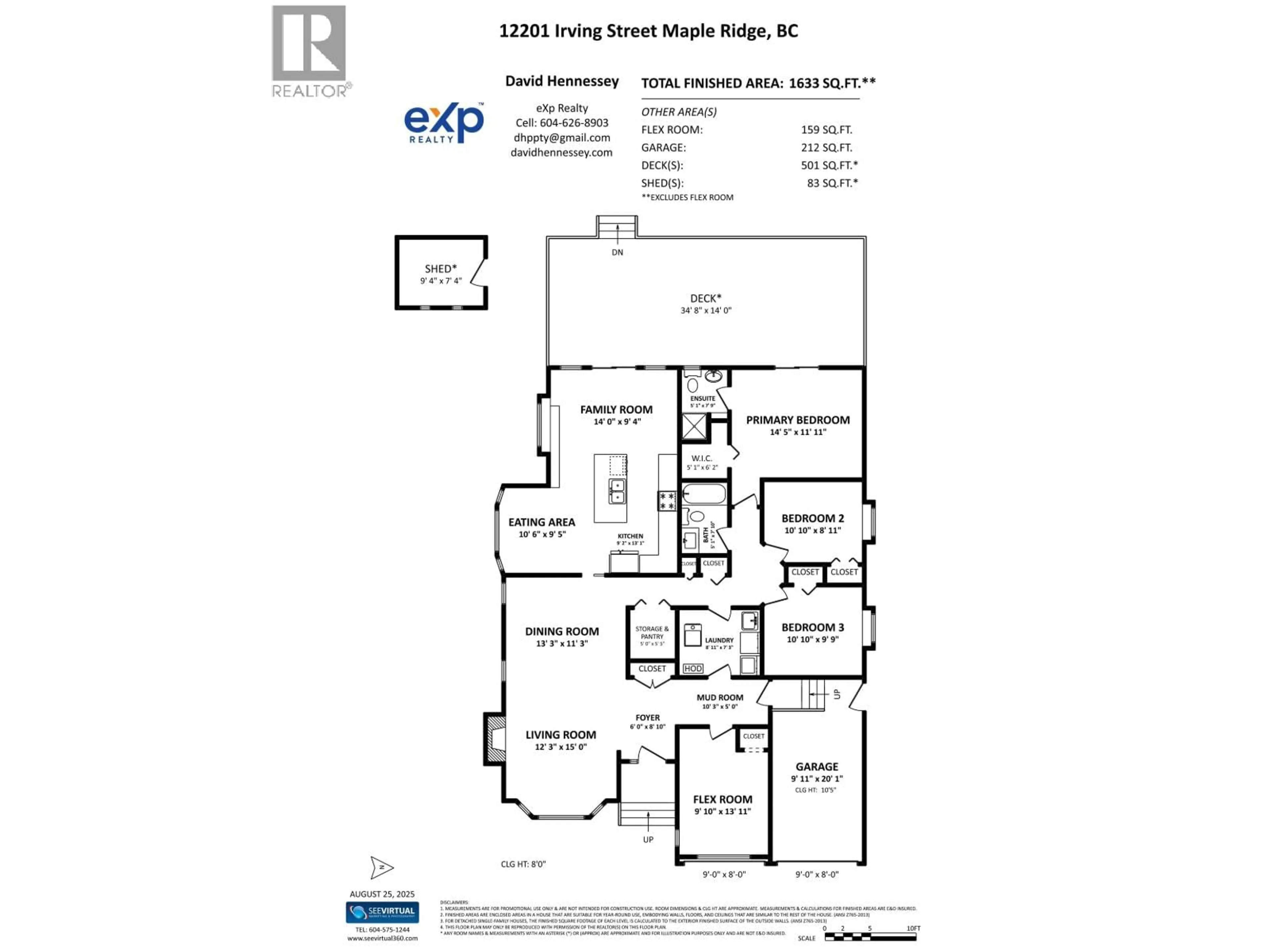 Floor plan for 12201 IRVING STREET, Maple Ridge British Columbia V2X9S2