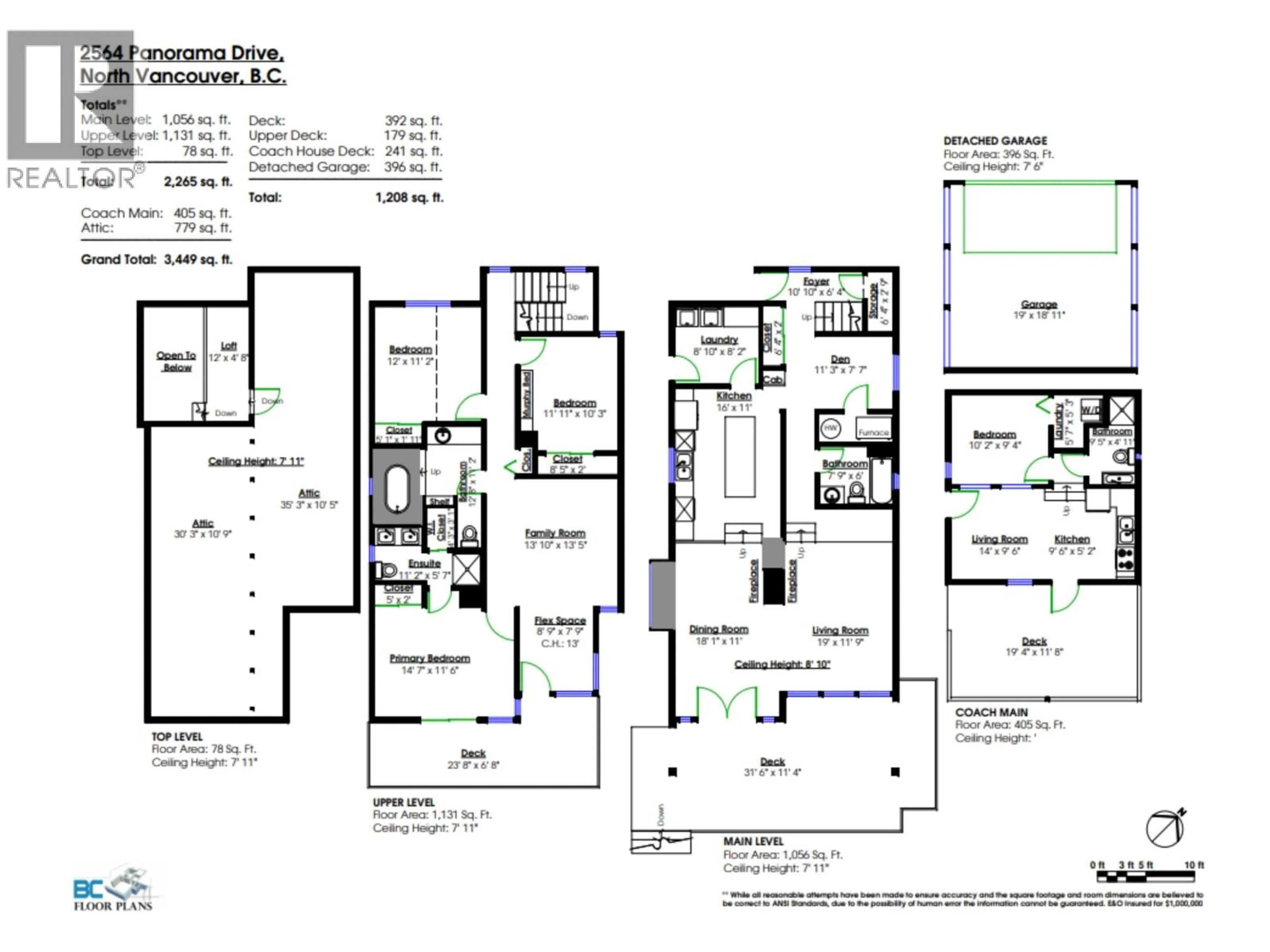 Floor plan for 2564 PANORAMA DRIVE, North Vancouver British Columbia V7G1V5