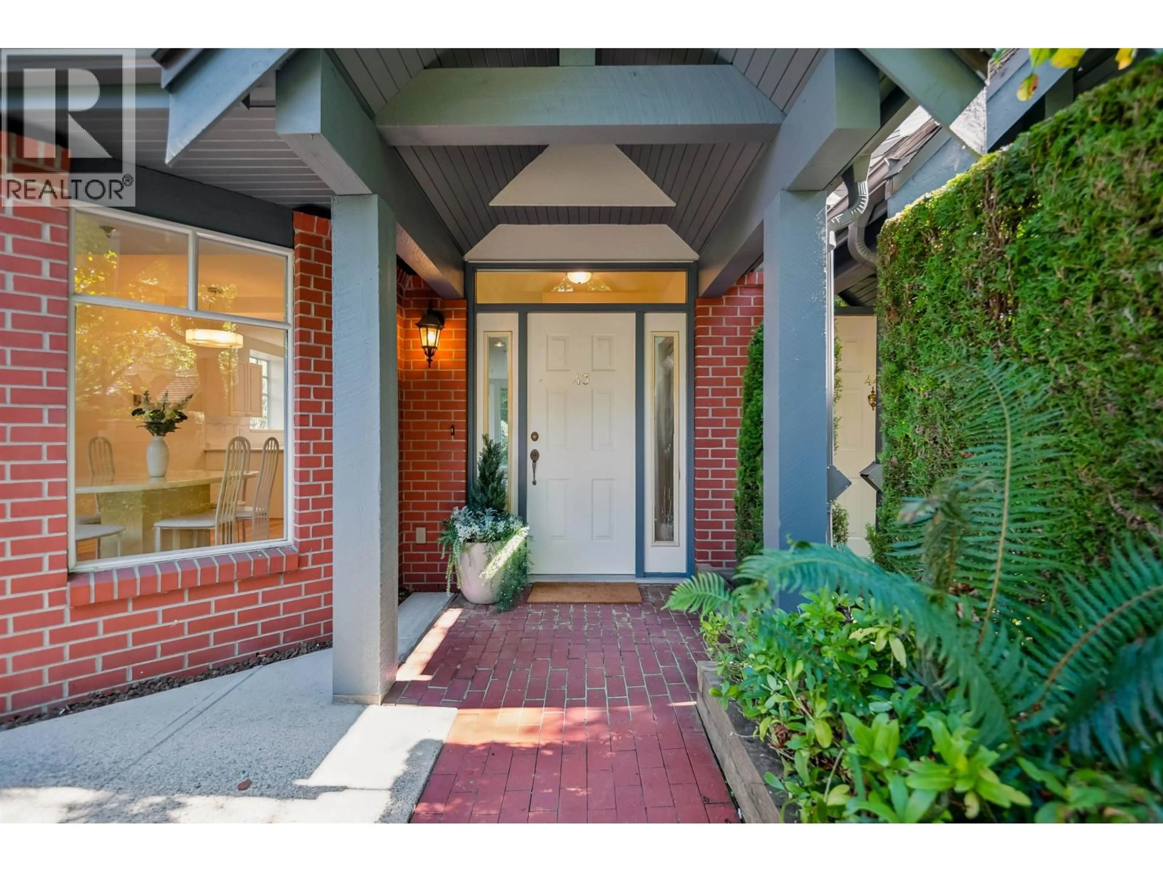 Home with brick exterior material, street for 43 - 5880 HAMPTON PLACE, Vancouver British Columbia V6T2E9