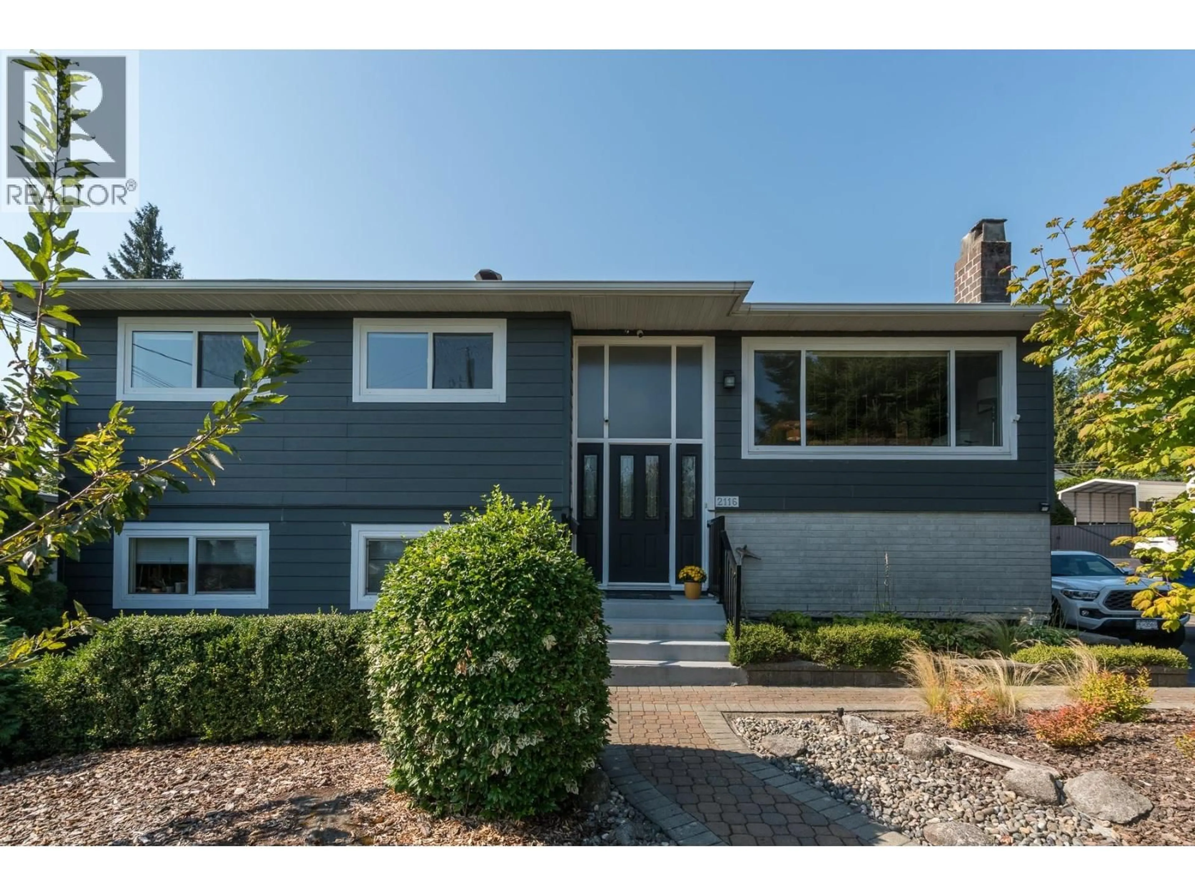 Home with vinyl exterior material, street for 2116 AUDREY DRIVE, Port Coquitlam British Columbia V3C1H1
