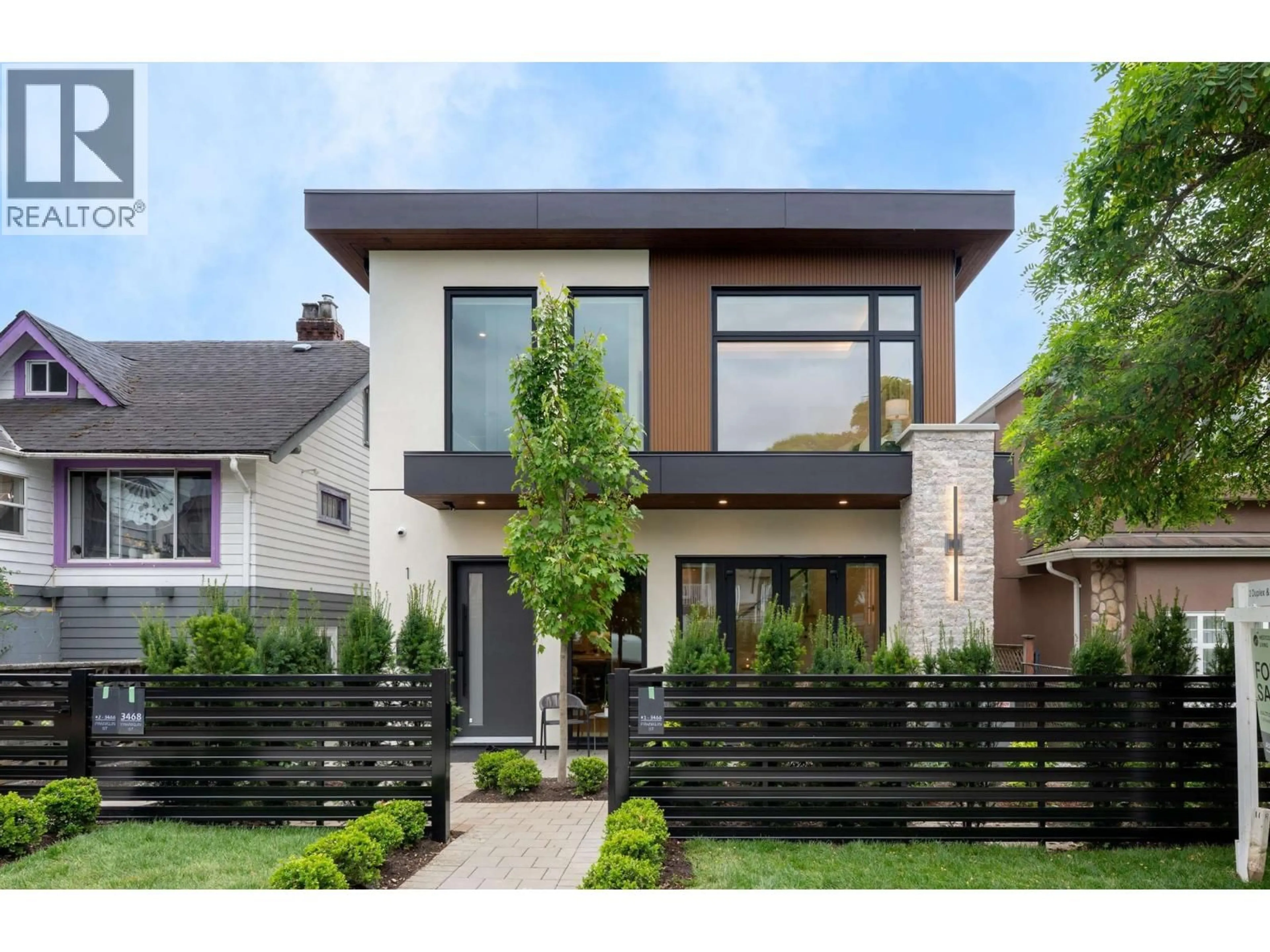 Home with brick exterior material, street for 1 - 3466 FRANKLIN STREET, Vancouver British Columbia V5K1Y3