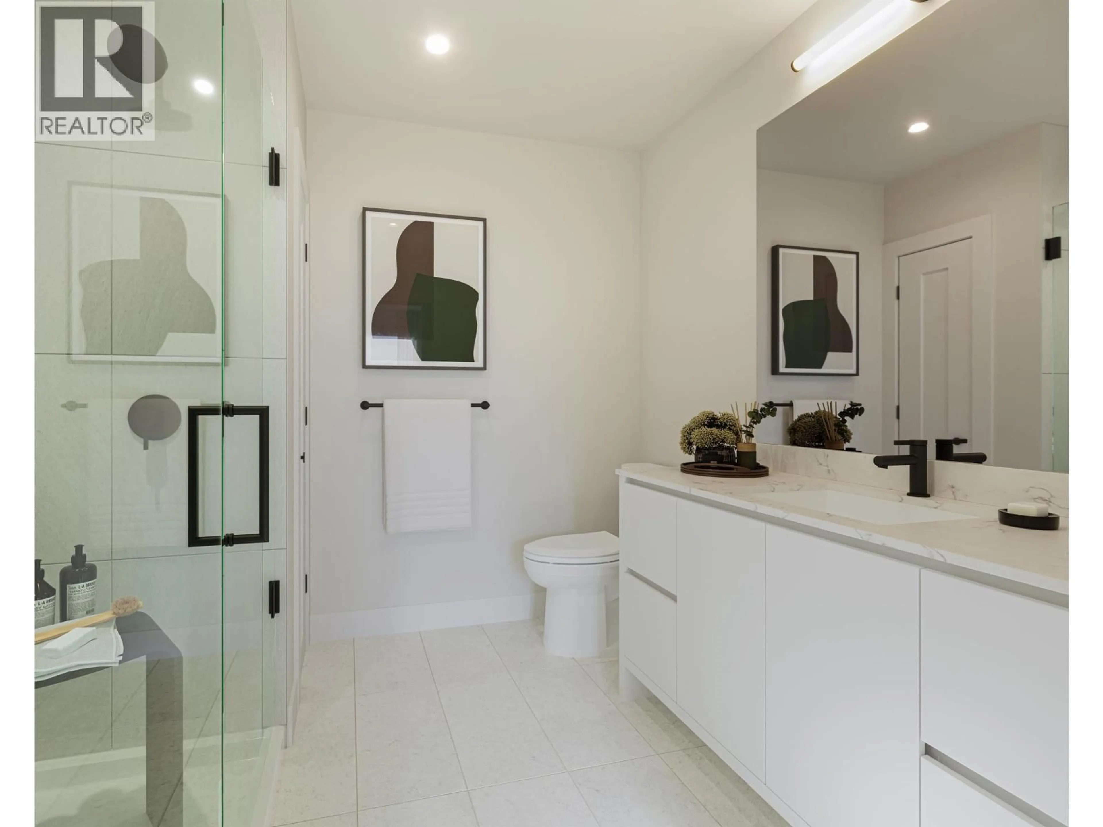 Contemporary bathroom, ceramic/tile floor for 213 - 636 TYNDALL STREET, Coquitlam British Columbia V3J3S8