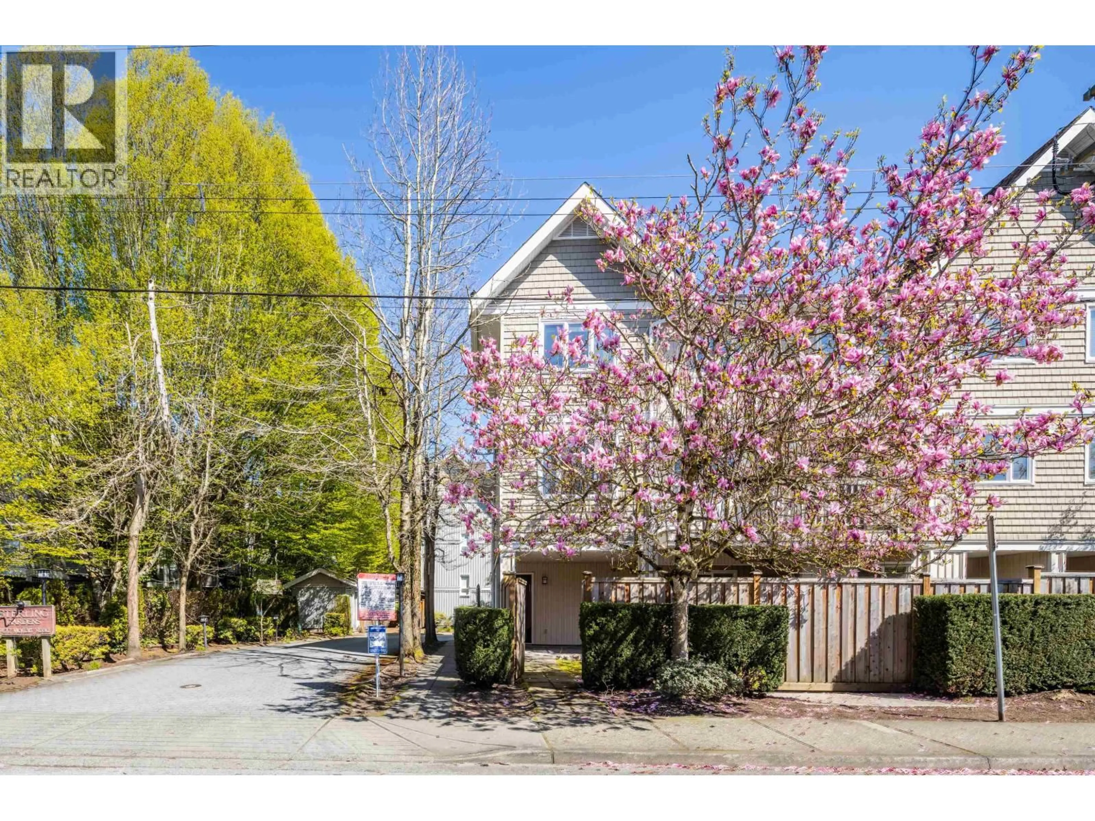 A pic from outside/outdoor area/front of a property/back of a property/a pic from drone, street for 1 - 7420 MOFFATT ROAD, Richmond British Columbia V6Y1X8
