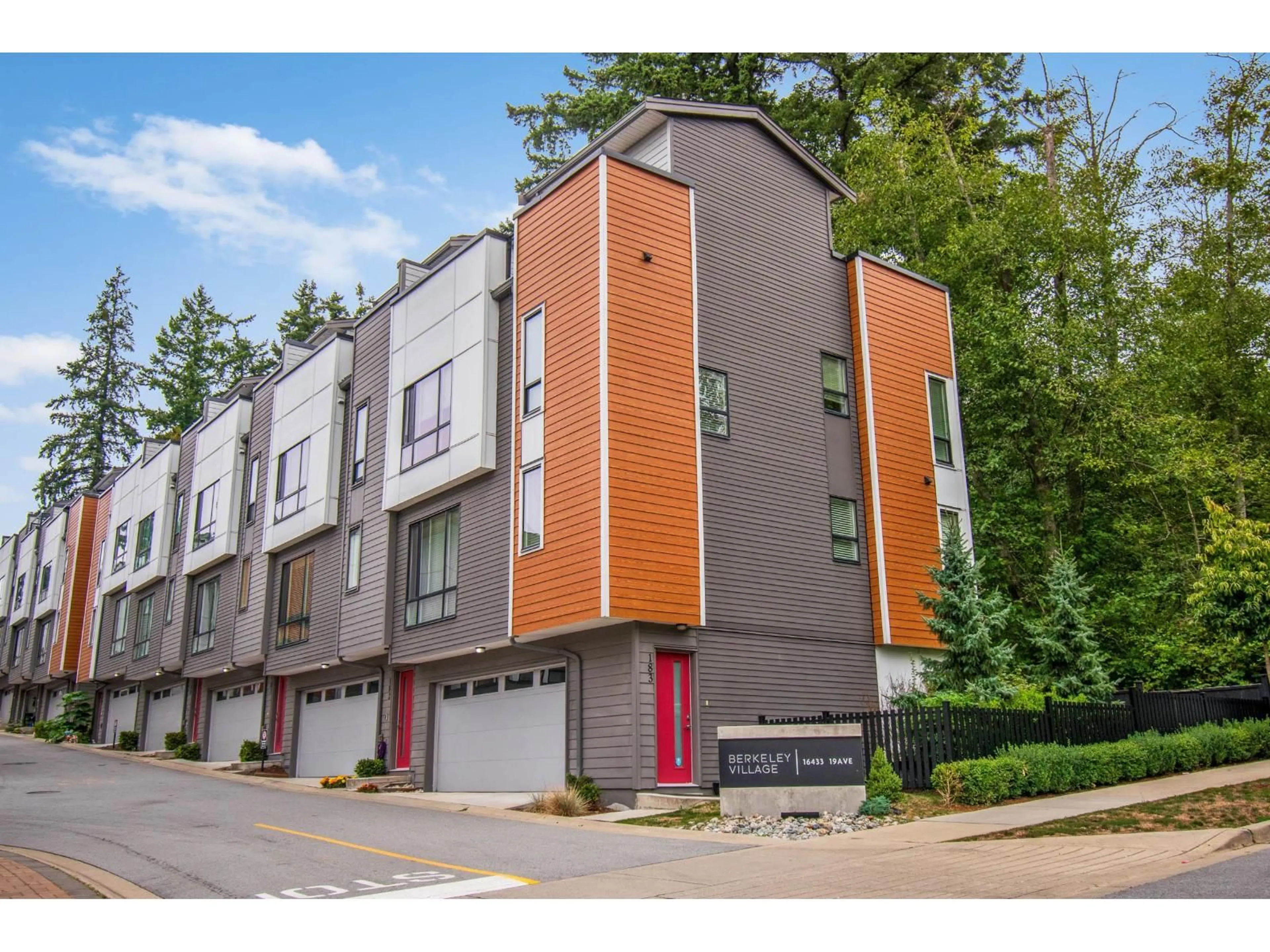 Home with brick exterior material, street for 156 - 16433 19, Surrey British Columbia V3Z0Z1