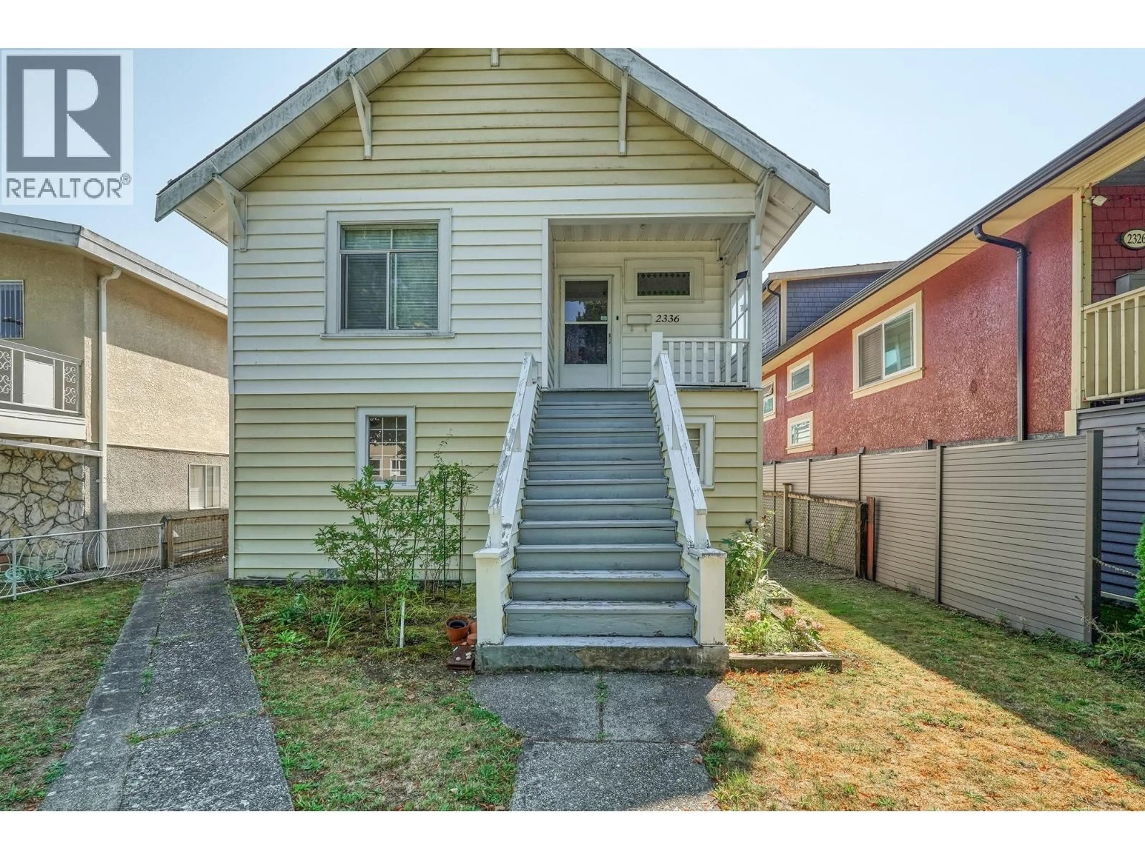 Home with vinyl exterior material, street for 2336 45 AVENUE, Vancouver British Columbia V5R3B5