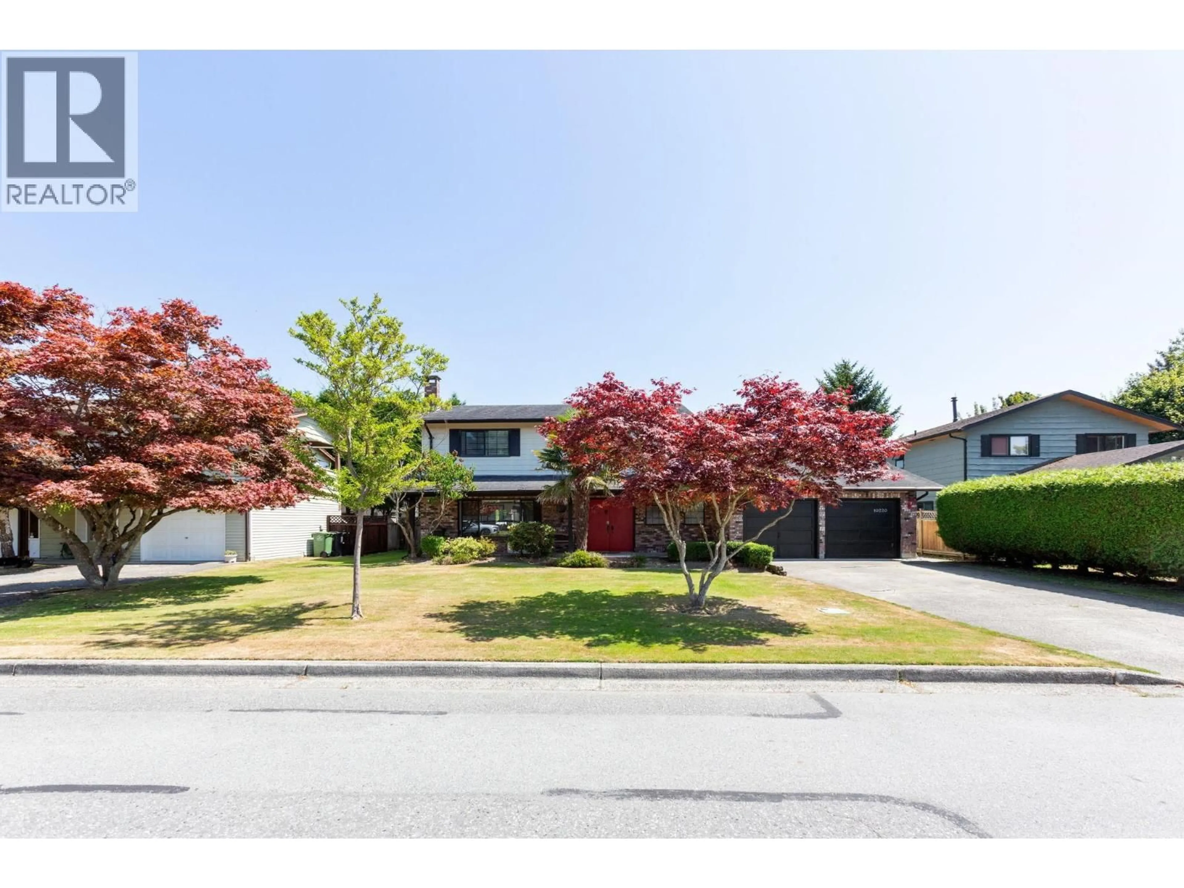 A pic from outside/outdoor area/front of a property/back of a property/a pic from drone, street for 10220 FRESHWATER DRIVE, Richmond British Columbia V7E4H7