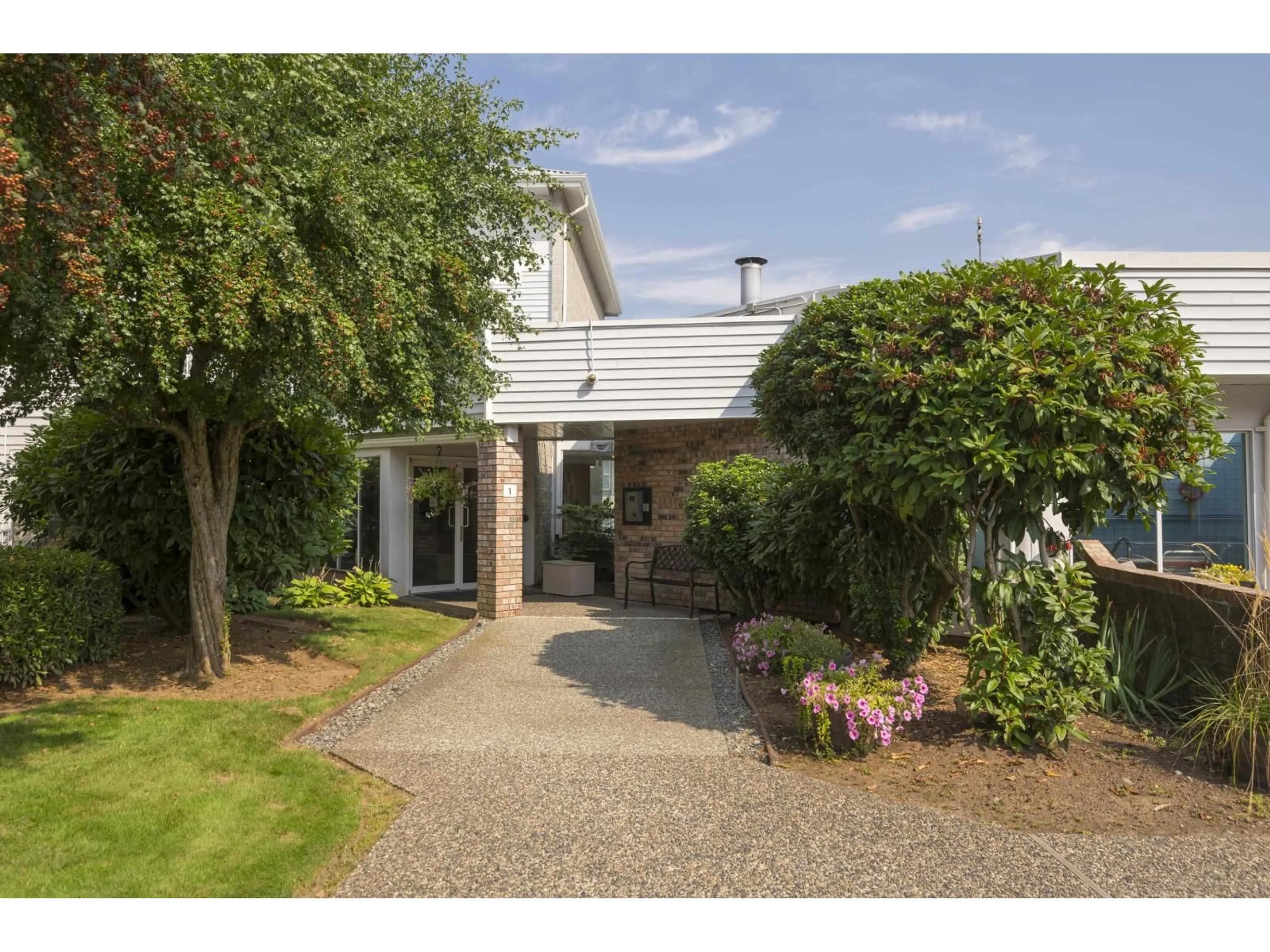 A pic from outside/outdoor area/front of a property/back of a property/a pic from drone, street for 110 - 32823 LANDEAU, Abbotsford British Columbia V2S6S6
