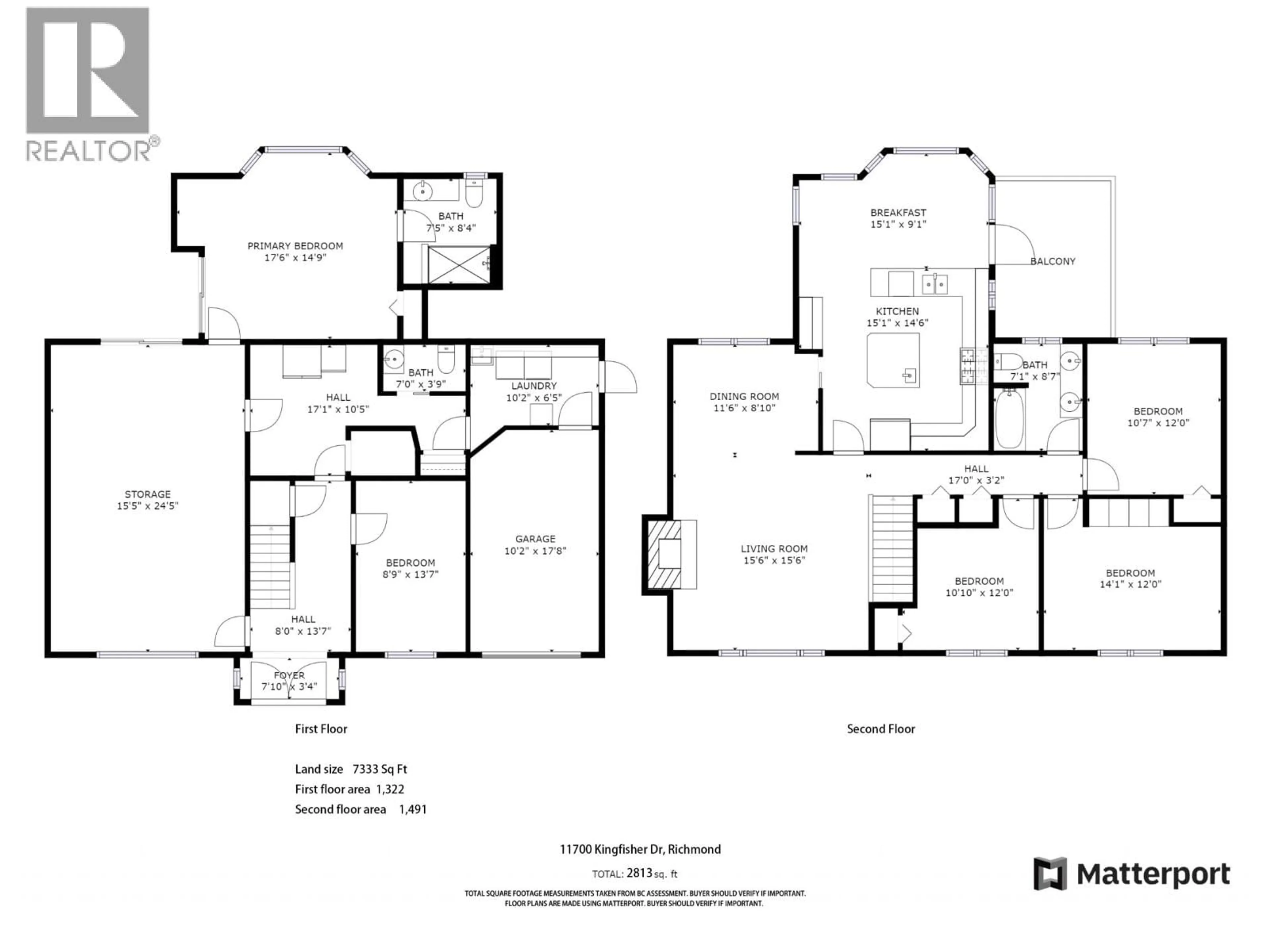 Floor plan for 11700 KINGFISHER DRIVE, Richmond British Columbia V7E3N7