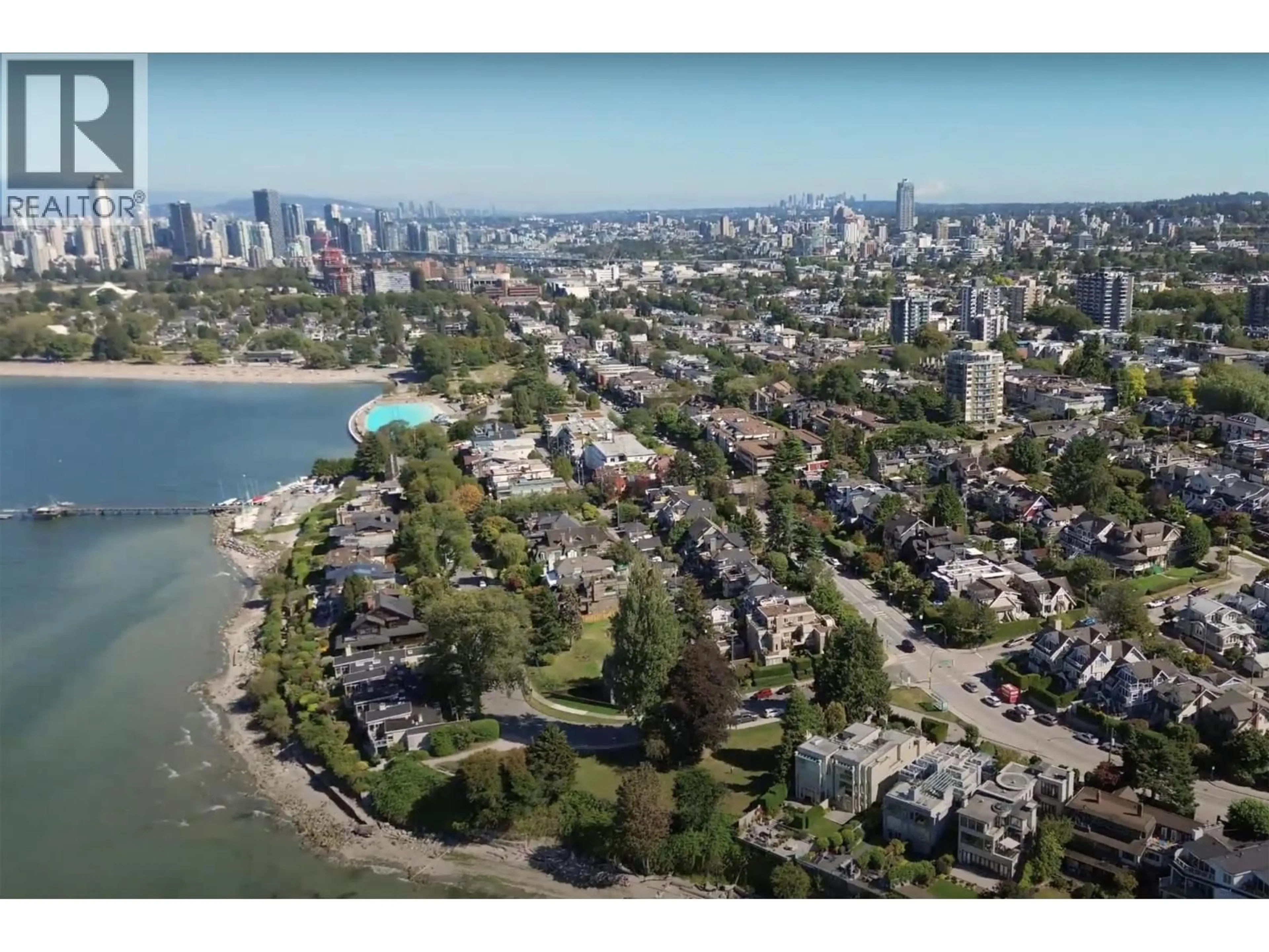 A pic from outside/outdoor area/front of a property/back of a property/a pic from drone, water/lake/river/ocean view for 2610 POINT GREY ROAD, Vancouver British Columbia V6K1A5