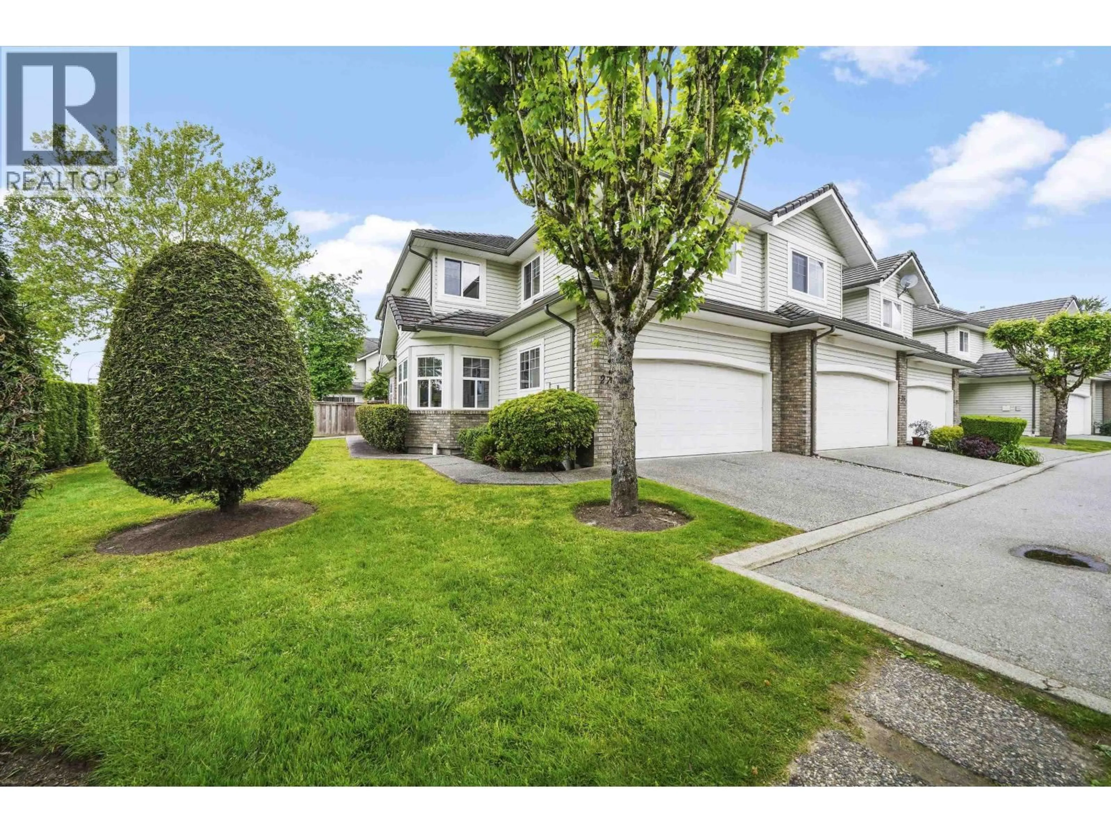 A pic from outside/outdoor area/front of a property/back of a property/a pic from drone, street for 27 - 1290 AMAZON DRIVE, Port Coquitlam British Columbia V3B7Z8