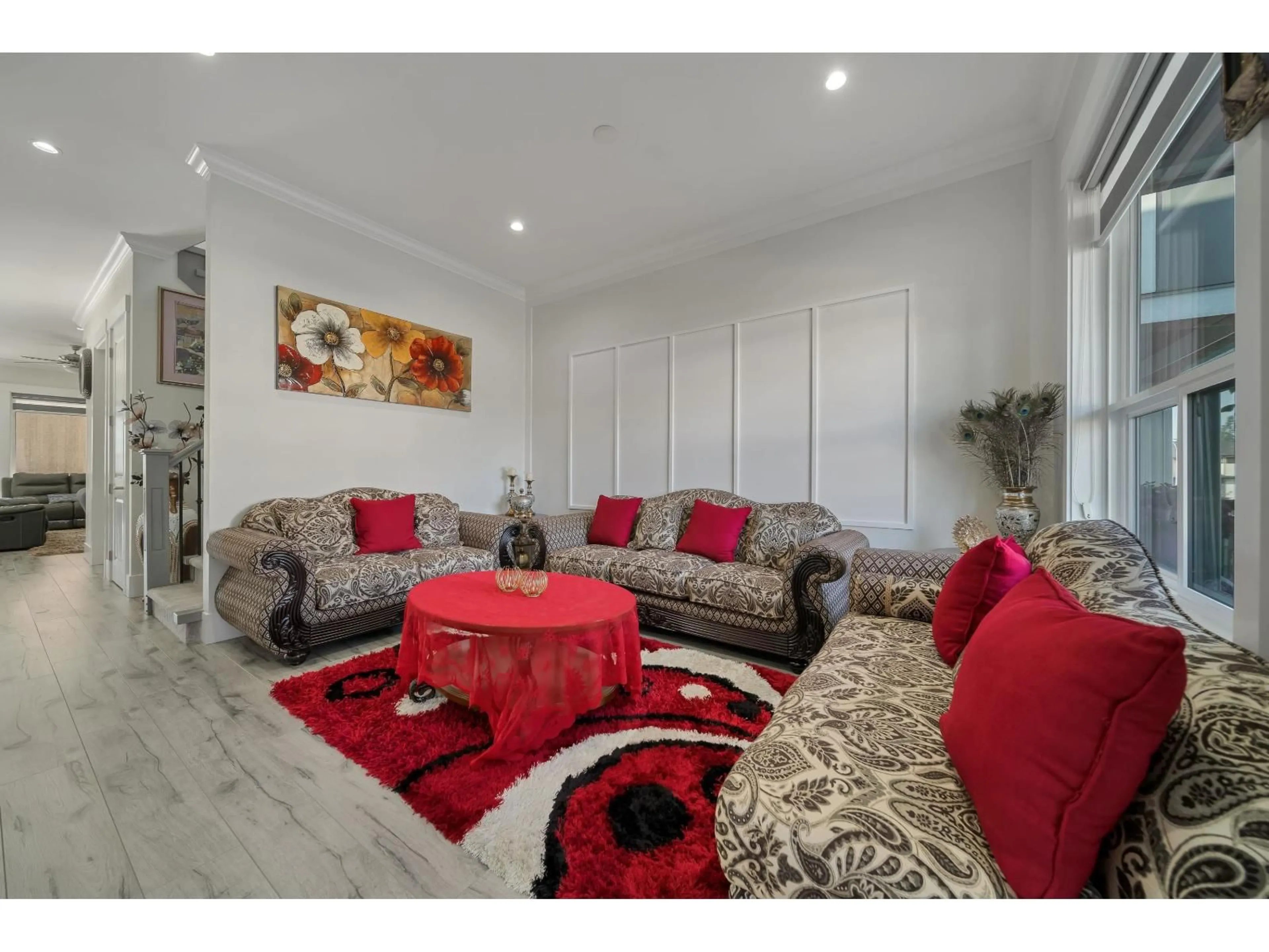 Living room with furniture, unknown for 8341 209B, Langley British Columbia V2Y2C4