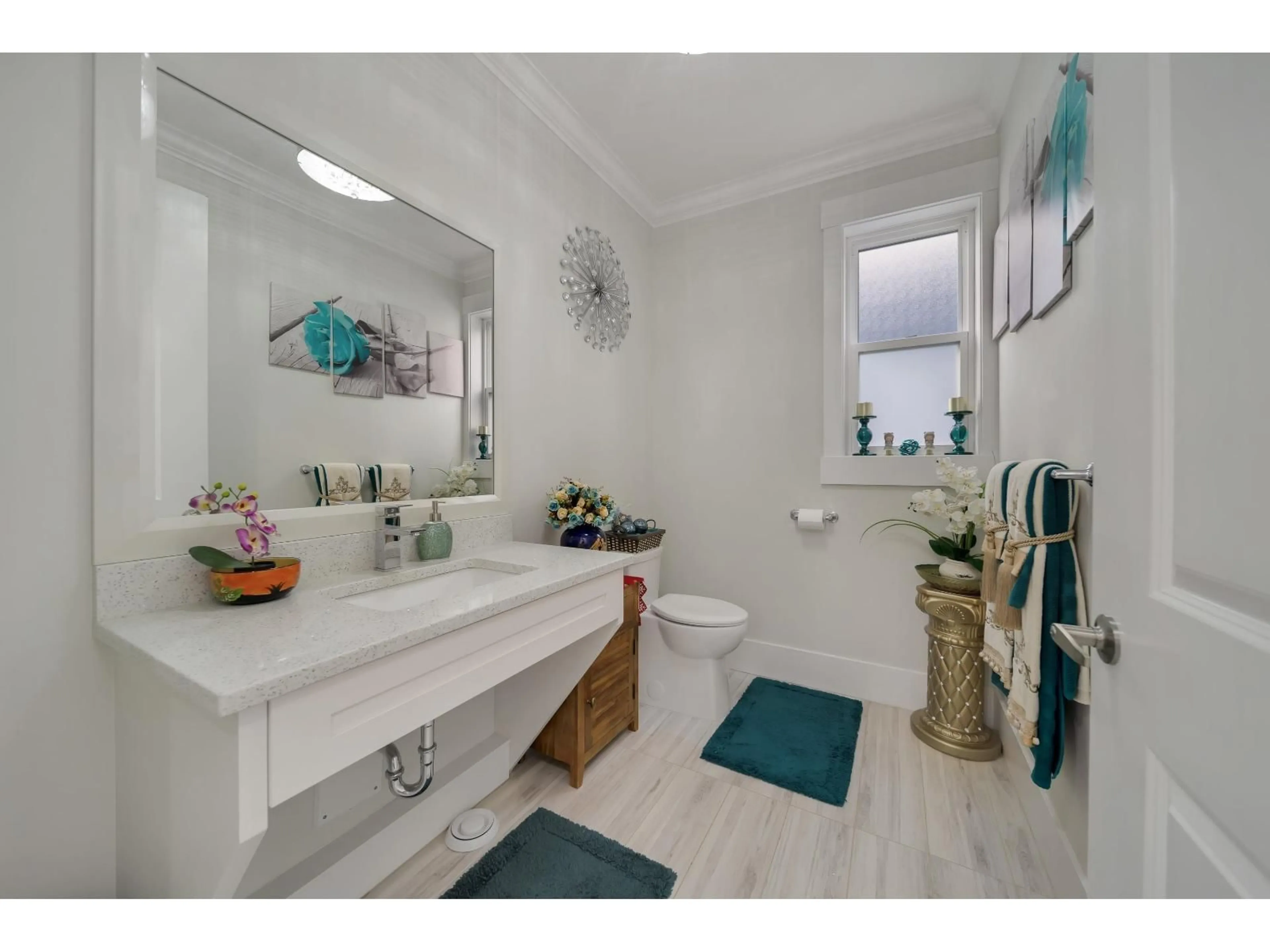Standard bathroom, ceramic/tile floor for 8341 209B, Langley British Columbia V2Y2C4