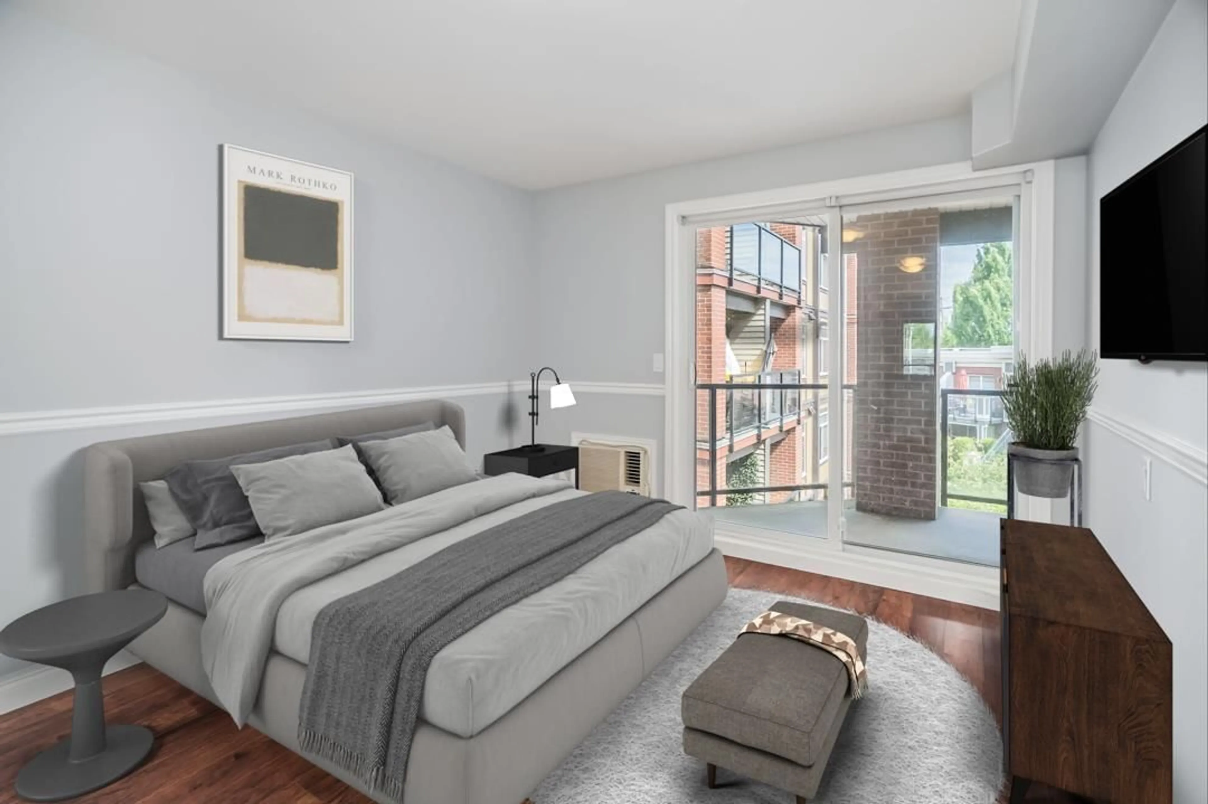 Bedroom with bed, unknown for 351 - 5660 201A, Langley British Columbia V3A0B4
