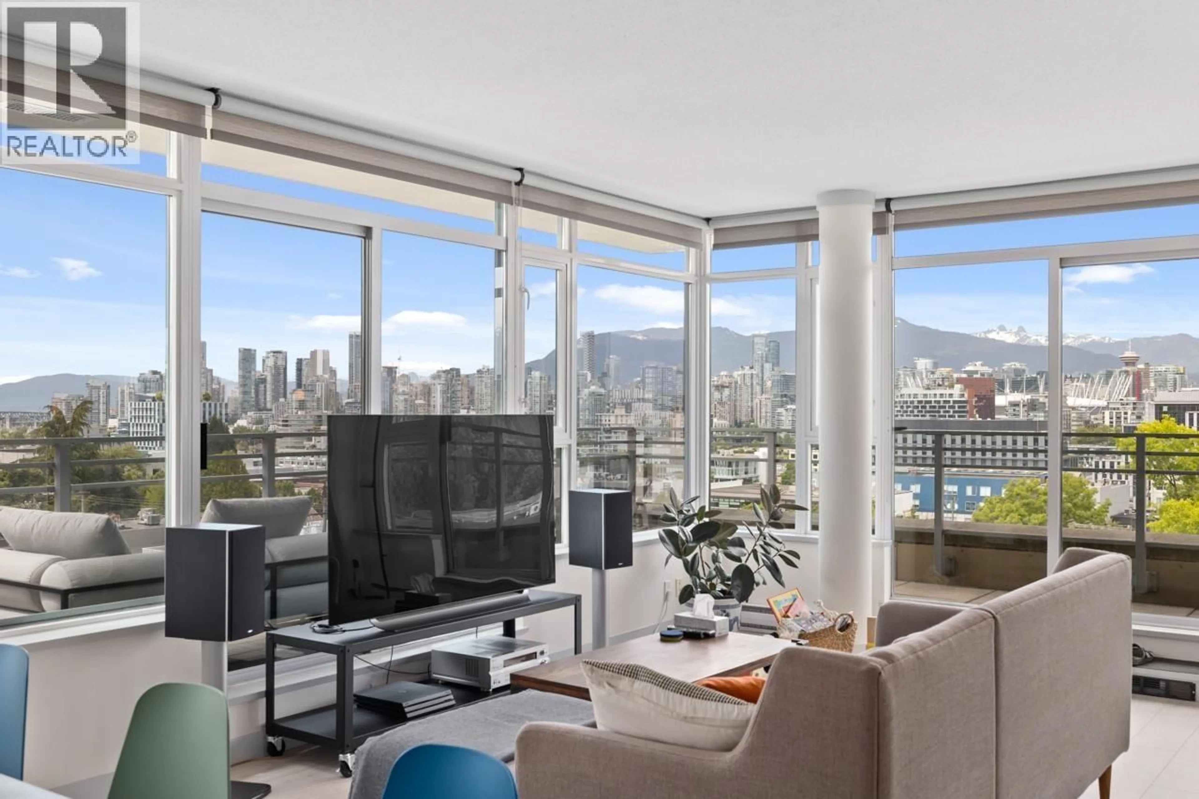 Living room with furniture, unknown for 505 - 2520 MANITOBA STREET, Vancouver British Columbia V5Y3A6