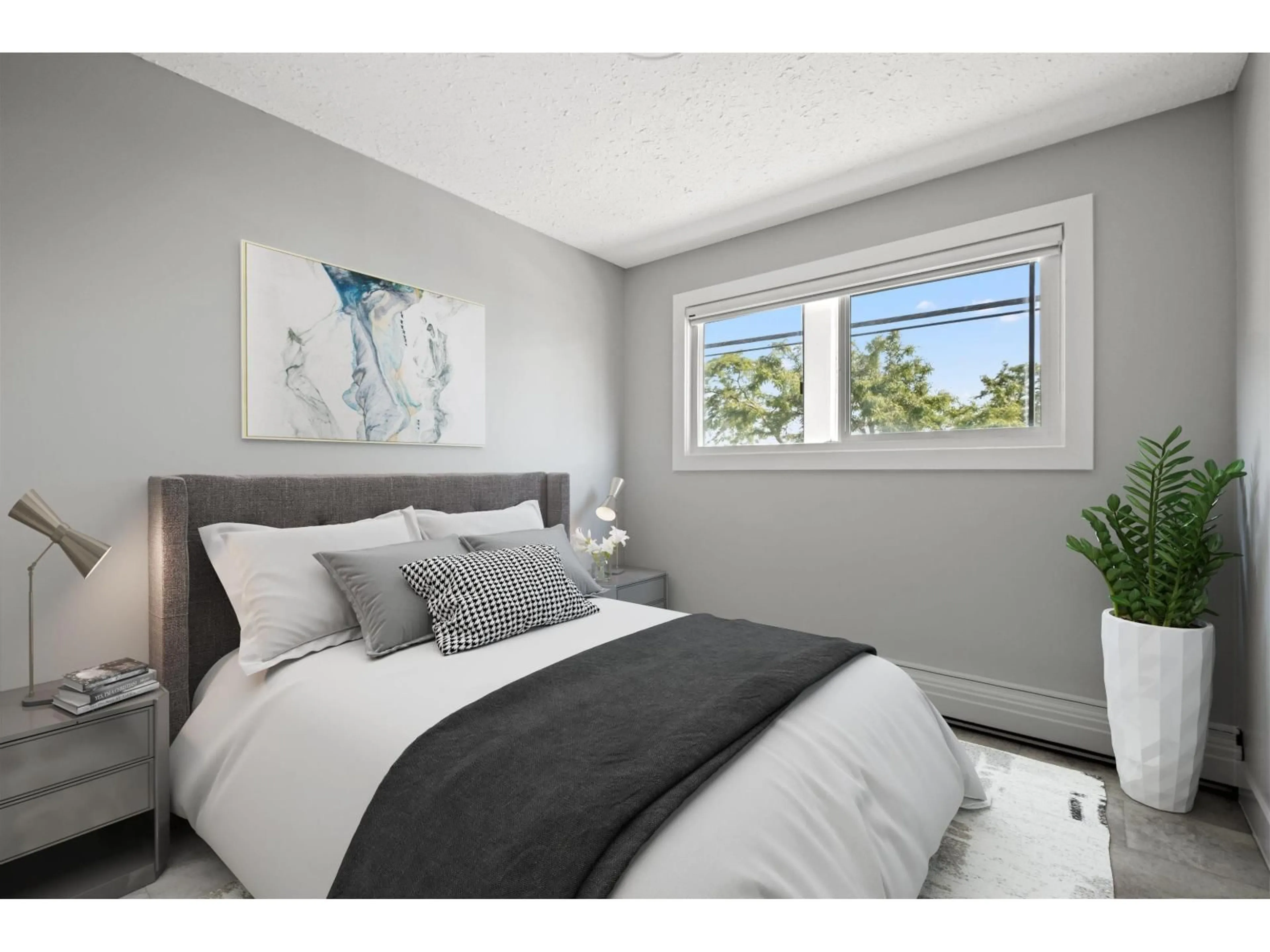 Bedroom with bed, unknown for 110 - 14881 MARINE, White Rock British Columbia V4B1C2