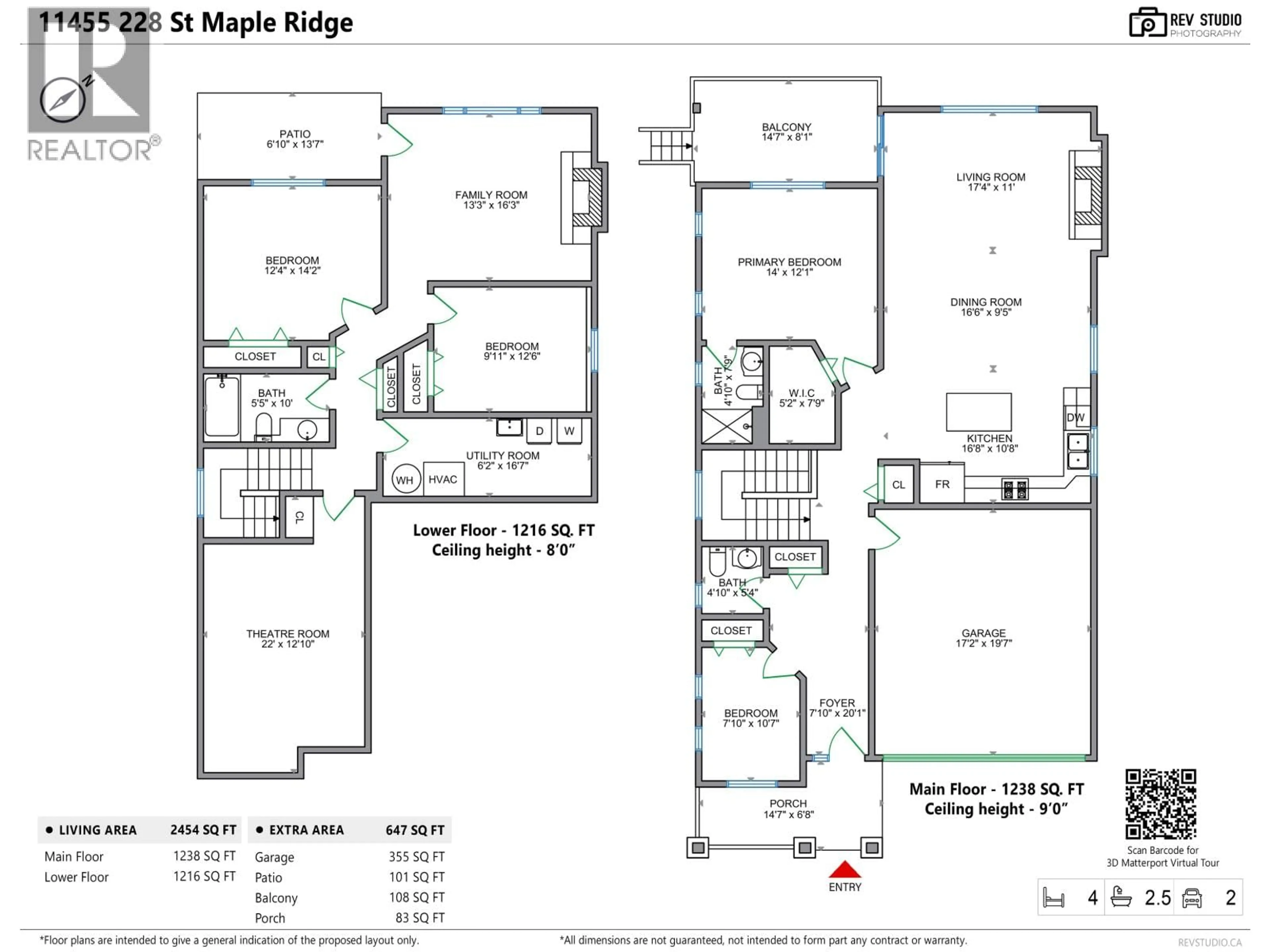 Floor plan for 11455 228 STREET, Maple Ridge British Columbia V2X3P3