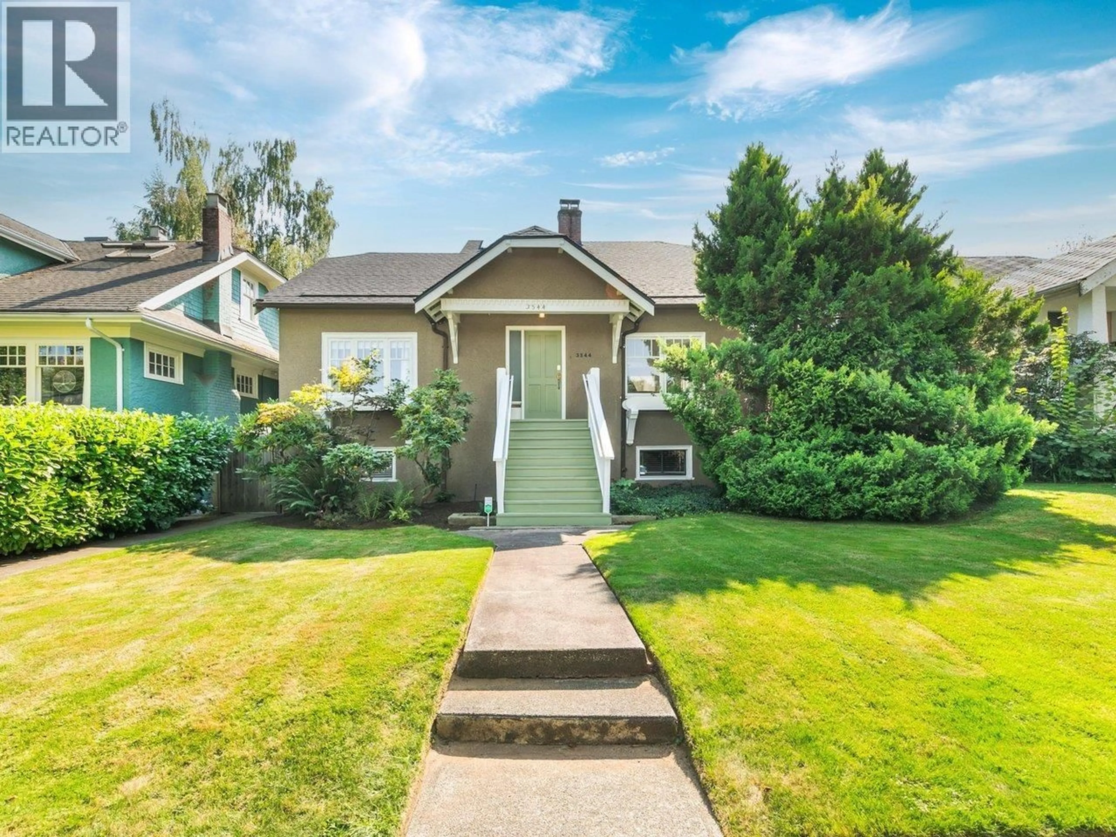 Home with vinyl exterior material, street for 3544 24TH AVENUE, Vancouver British Columbia V6S1L4