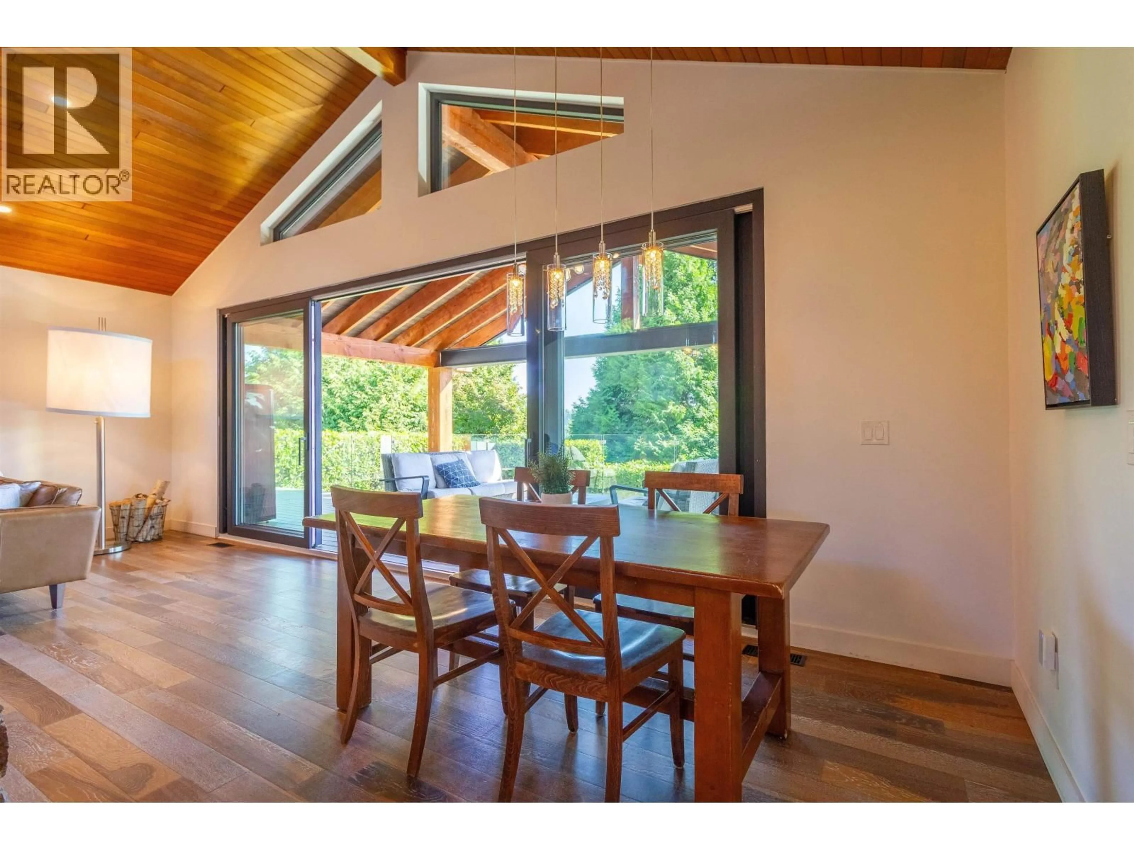 Dining room, wood/laminate floor for 302 OXFORD DRIVE, Port Moody British Columbia V3H1T2