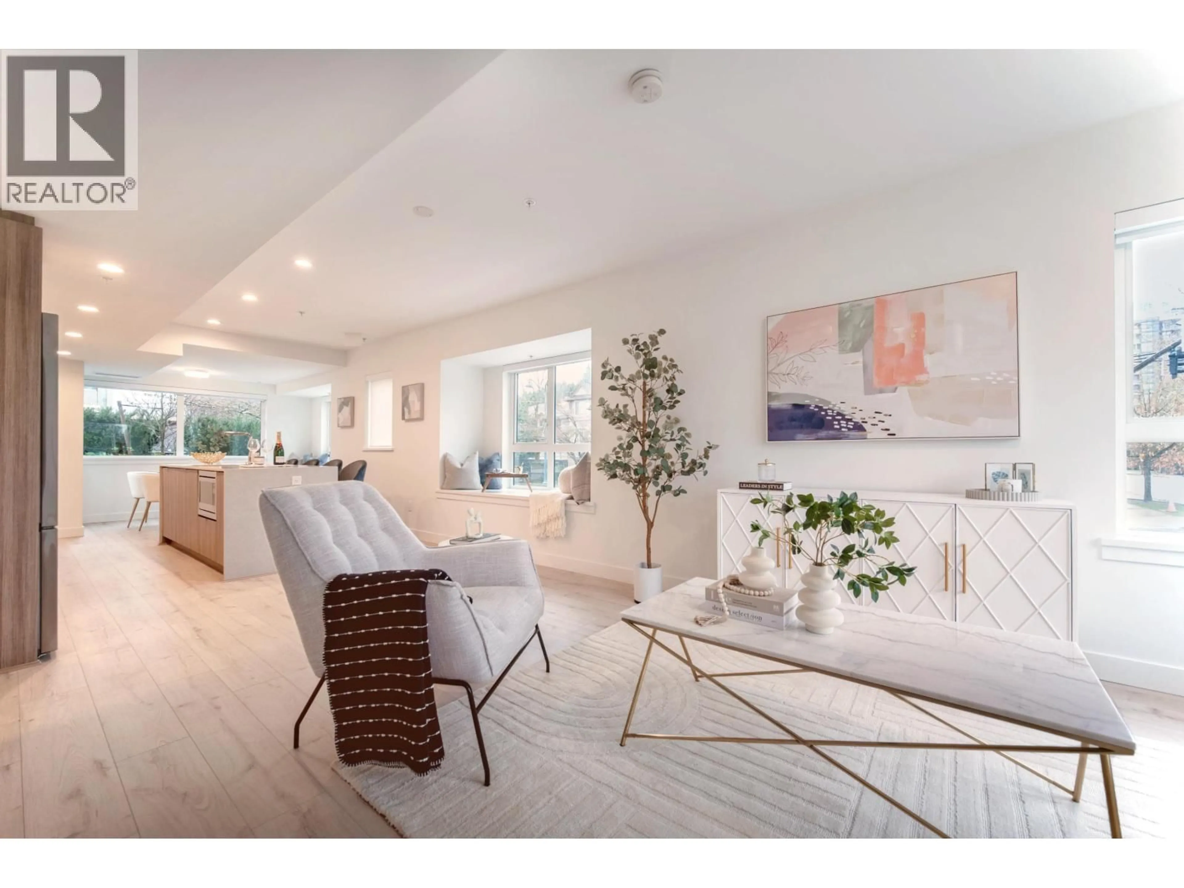 Living room with furniture, unknown for 1 - 8428 PARK ROAD, Richmond British Columbia V6Y0K1