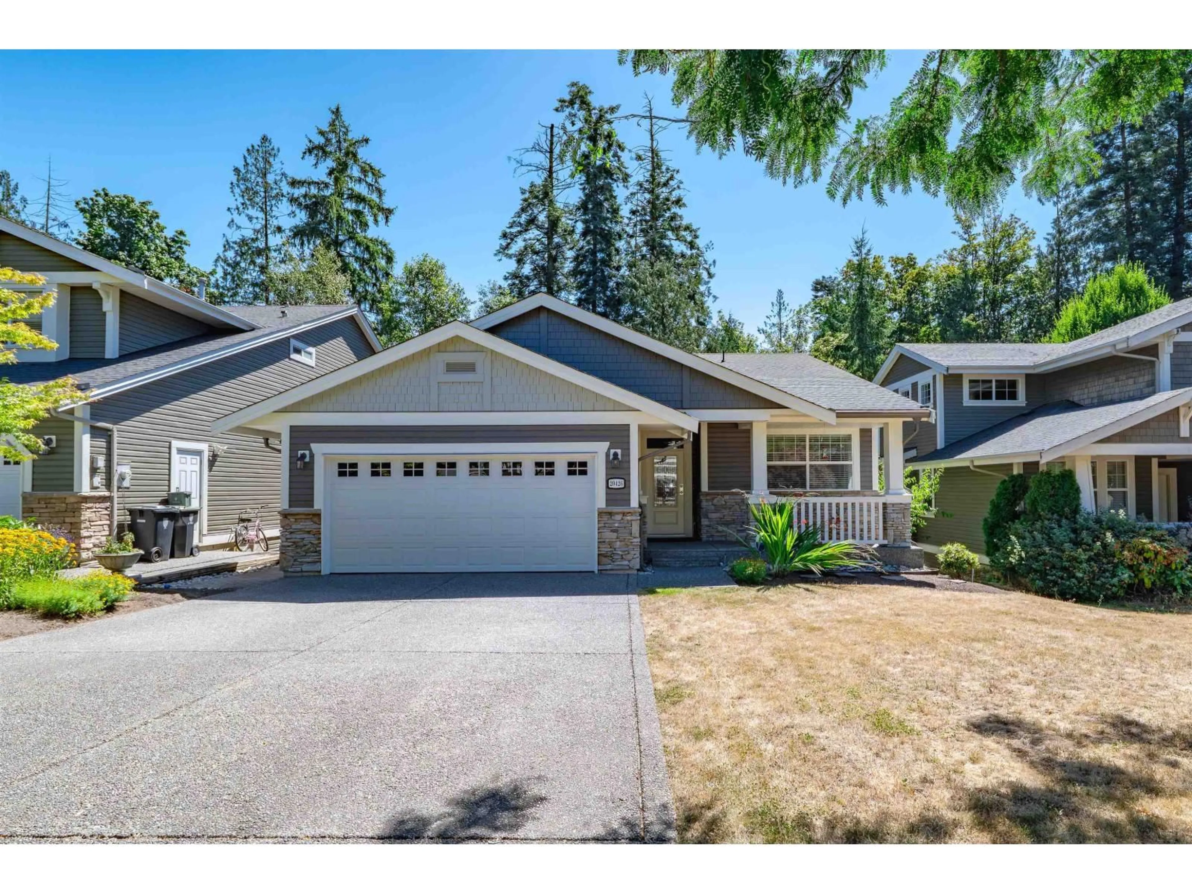 Home with vinyl exterior material, street for 20426 67A, Langley British Columbia V2Y2X5