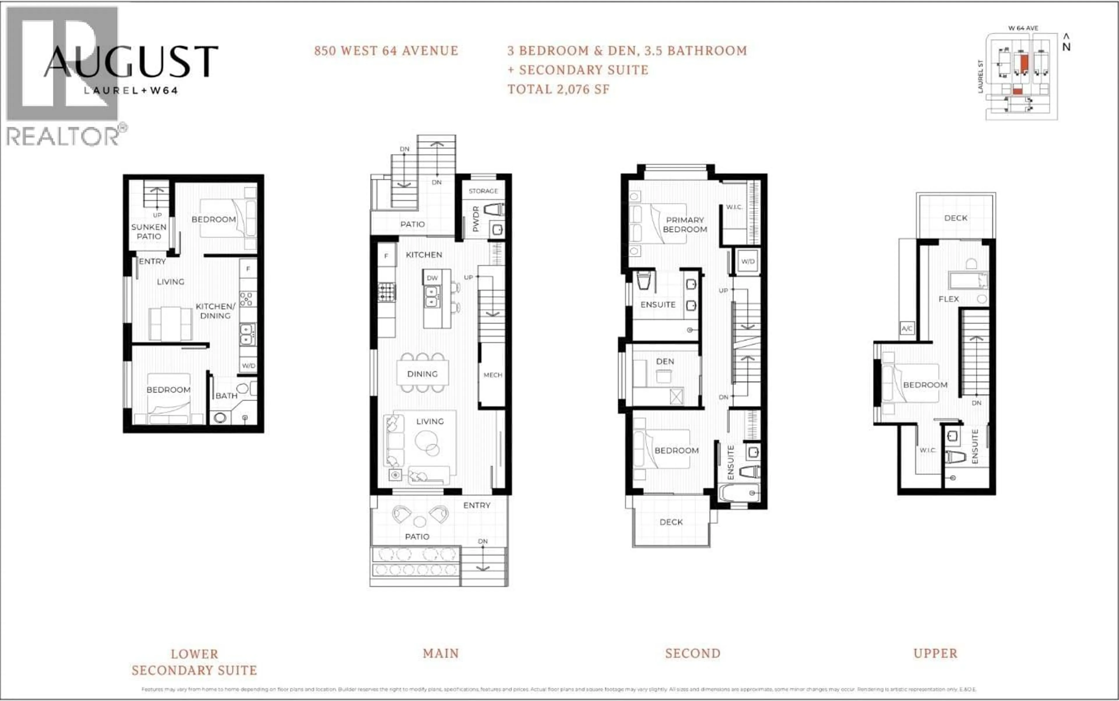 Floor plan for 850 64TH AVENUE, Vancouver British Columbia V6P3V1