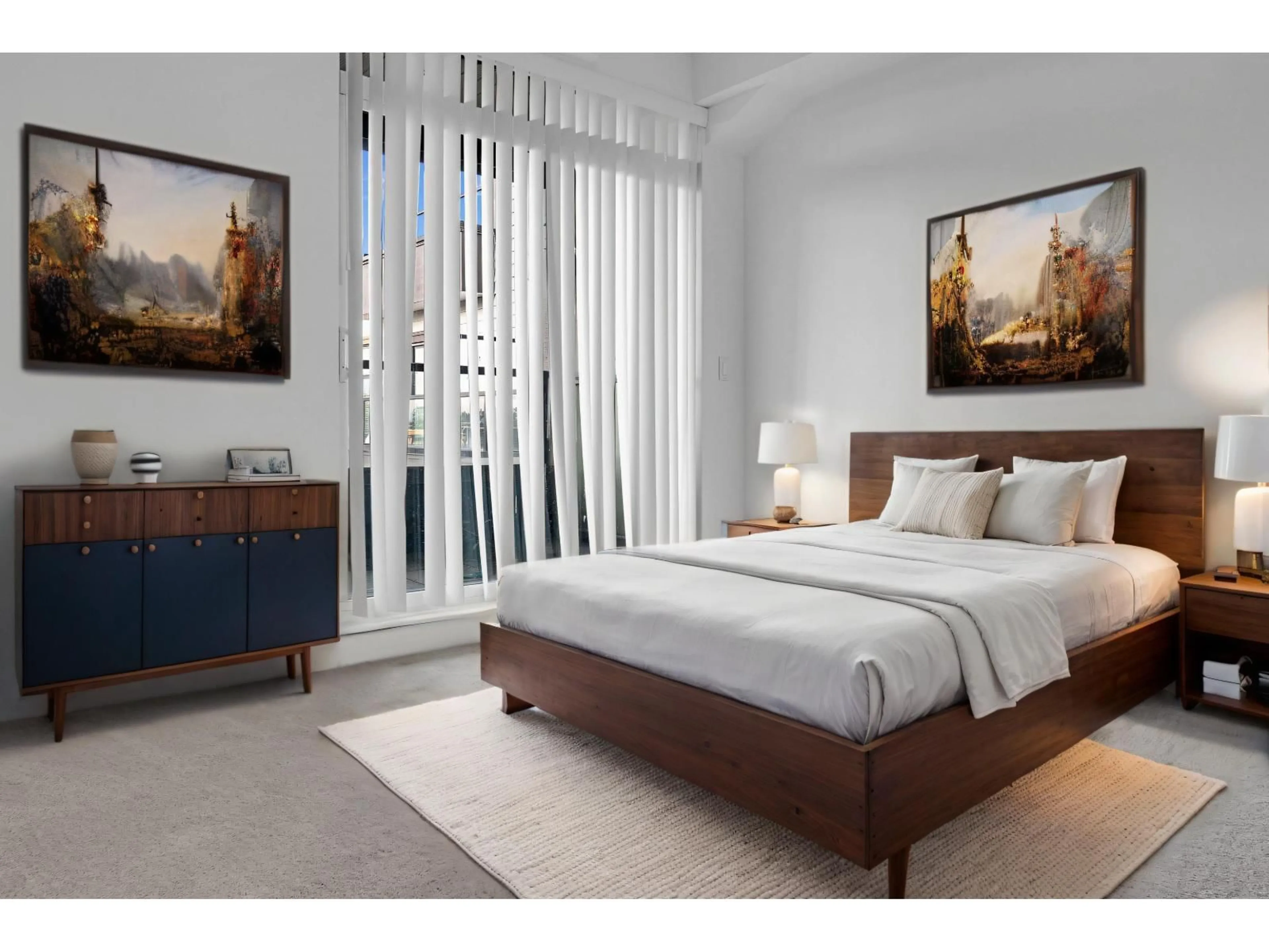 Bedroom with bed, unknown for 419 - 9983 BARNSTON, Surrey British Columbia V4N6T3