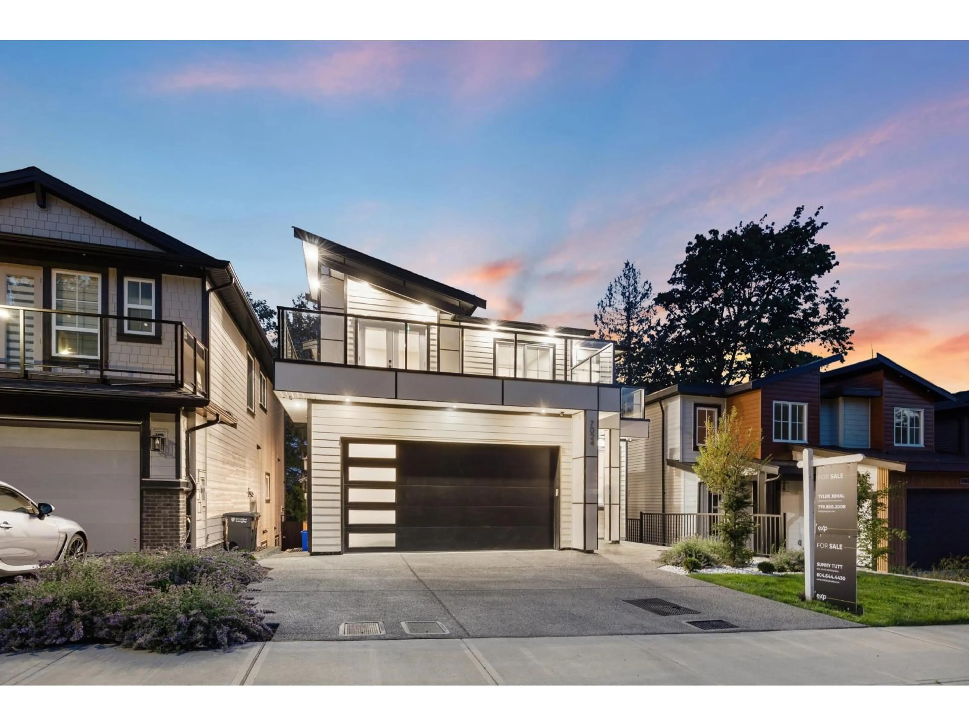 Home with brick exterior material, street for 7024 205, Langley British Columbia V2Y1S9